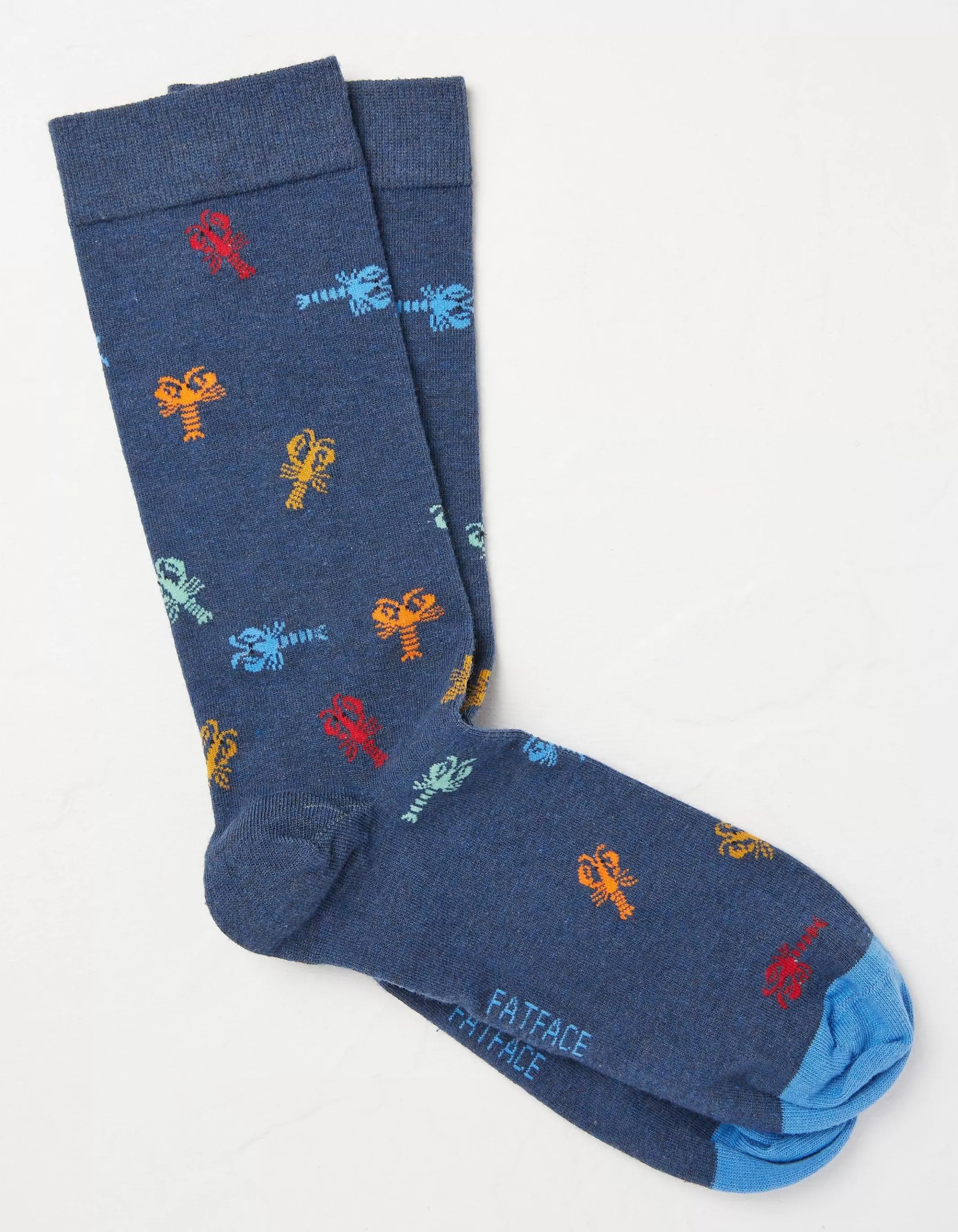 Best FatFace 1 Pack Lobster Socks Navy