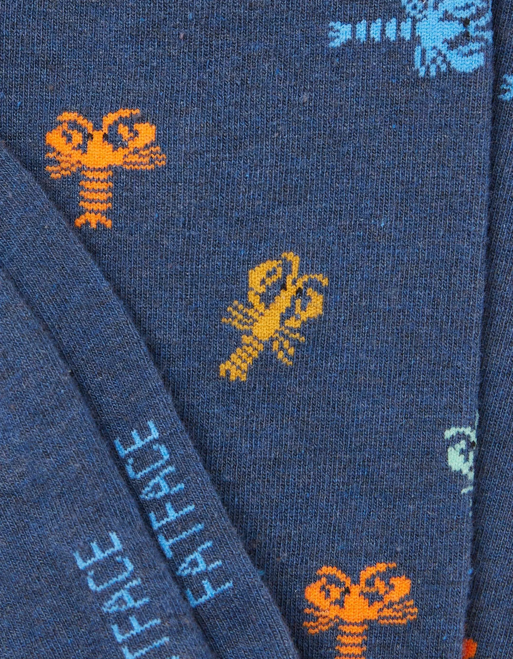 Best FatFace 1 Pack Lobster Socks Navy