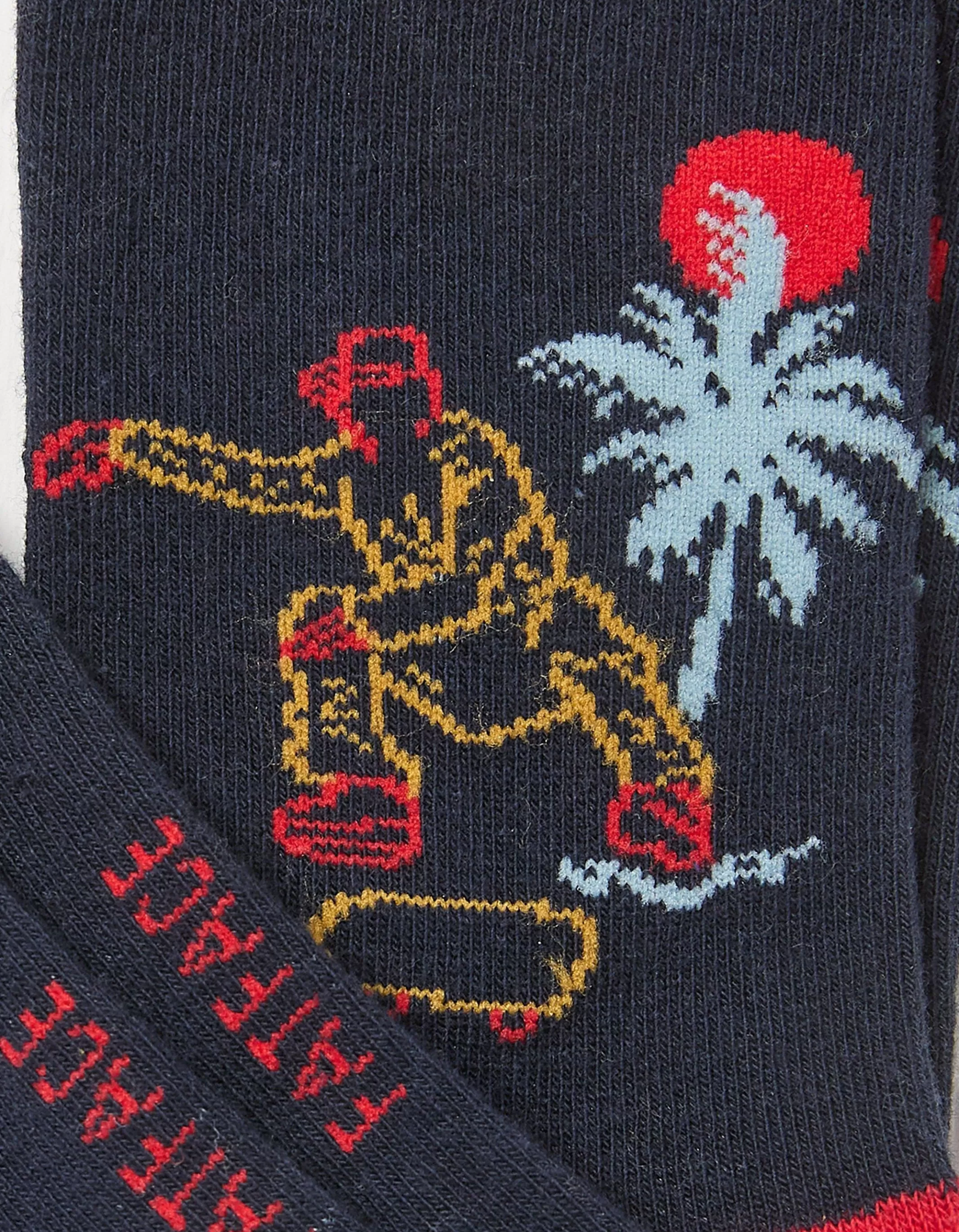 Online FatFace 1 Pack Skate Socks Red