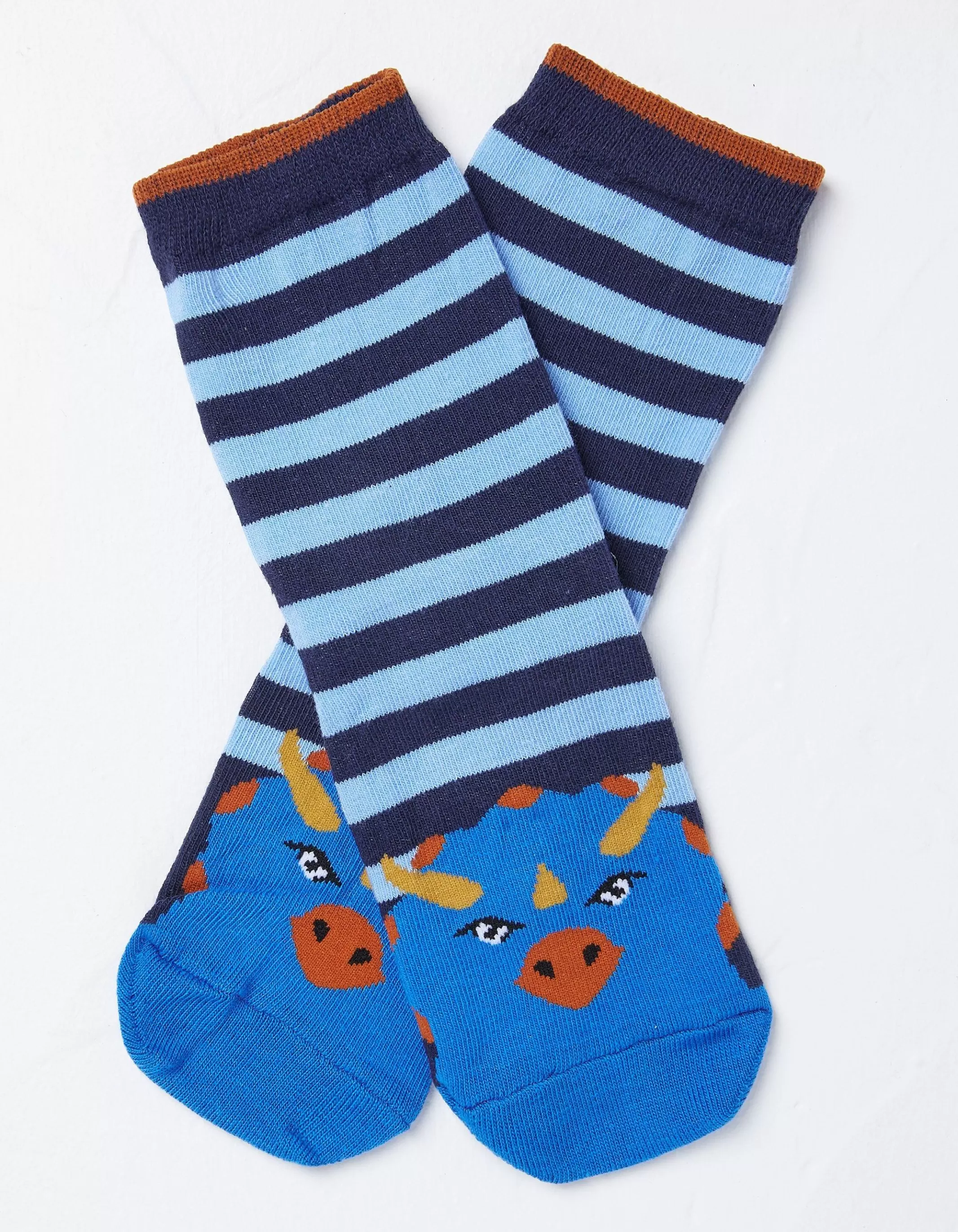 Best FatFace 1 Pack Triceratops Socks Cobalt Blue