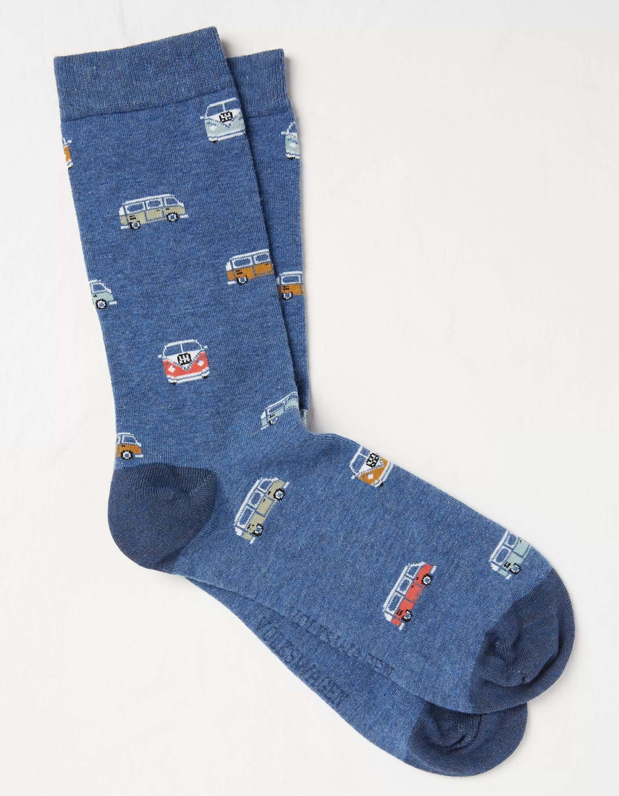 Sale FatFace 1 Pack Vw Camper Socks Navy