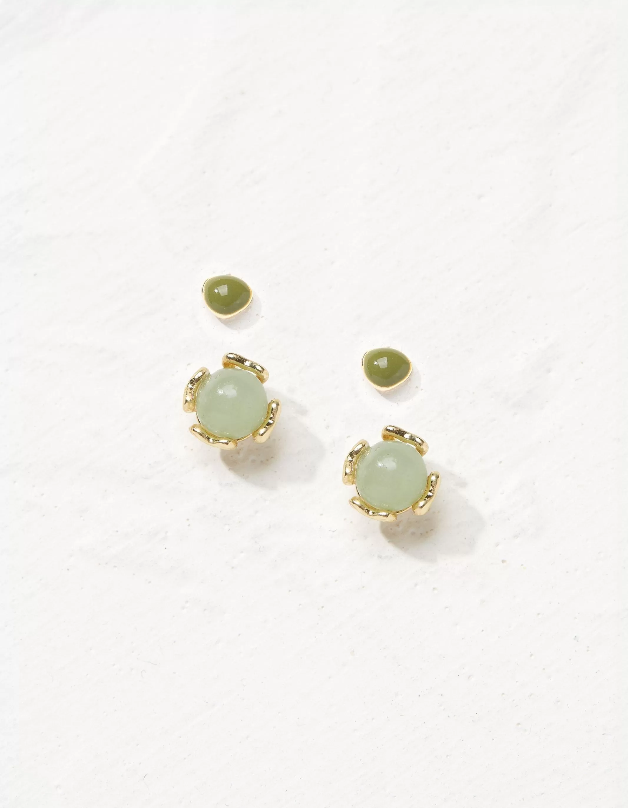 Best Sale FatFace 2 Pack Enamel Studs Green