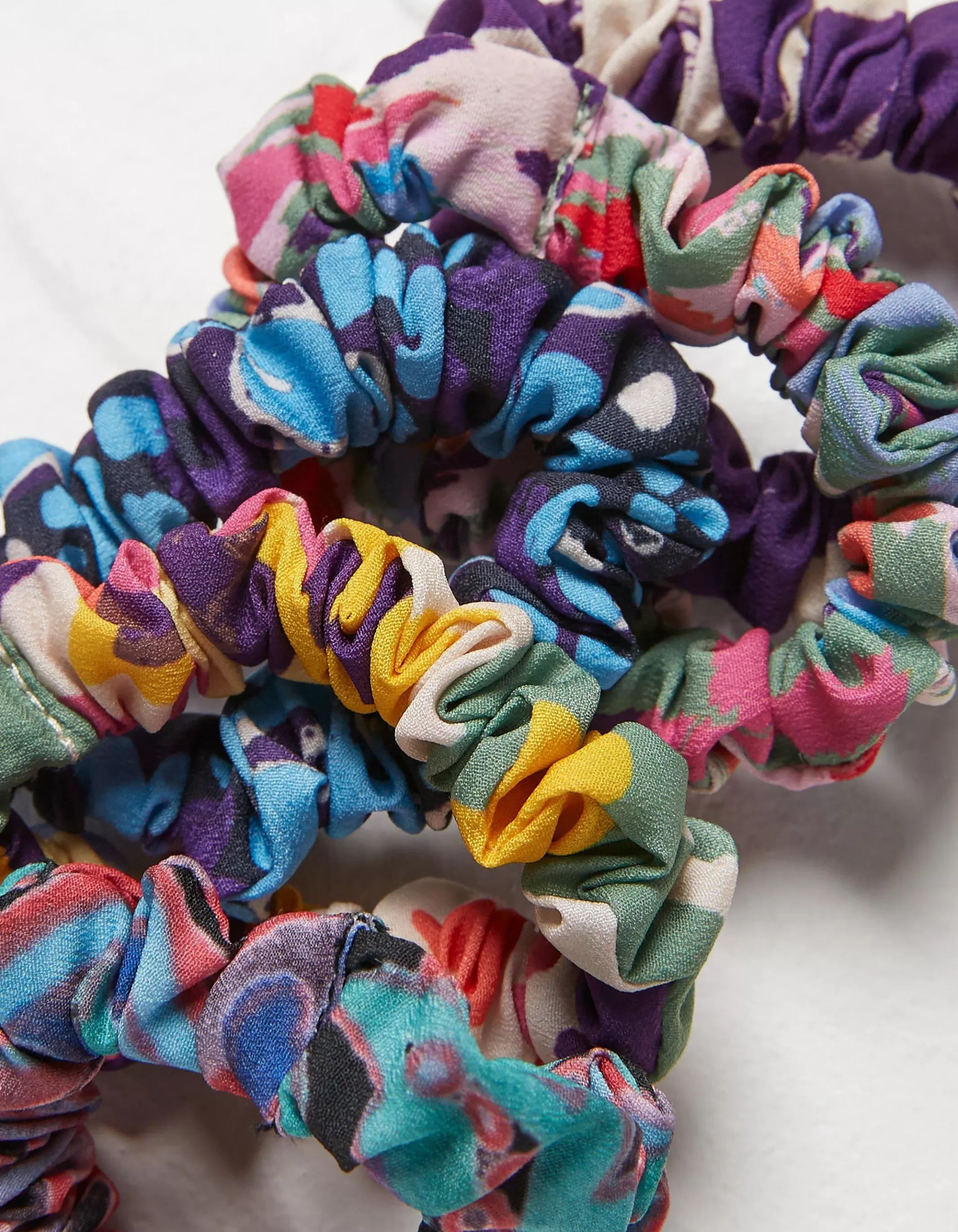 Best Sale FatFace 5 Pack Art Club Scrunchies Multi