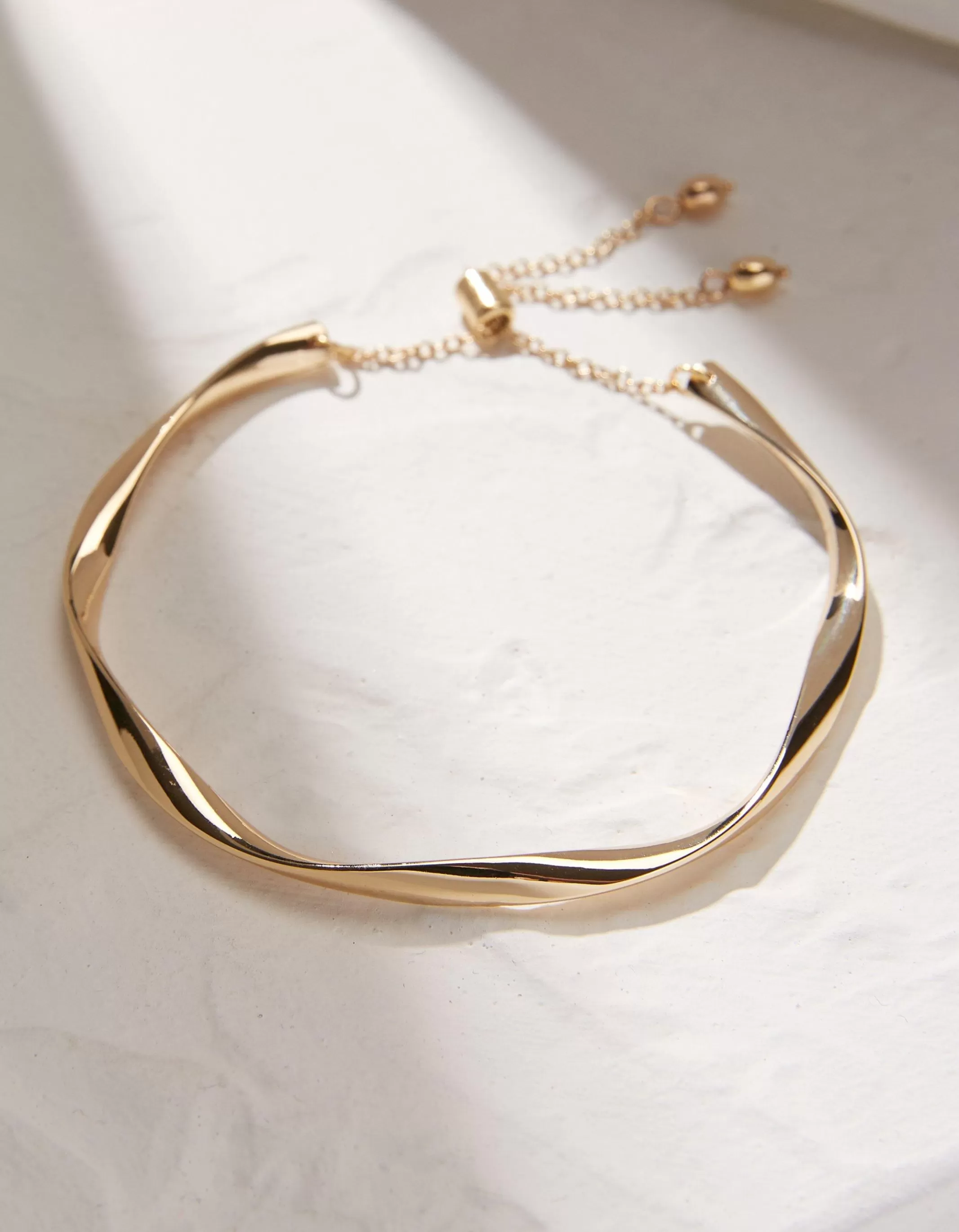 Flash Sale FatFace Adjustable Bangle Gold