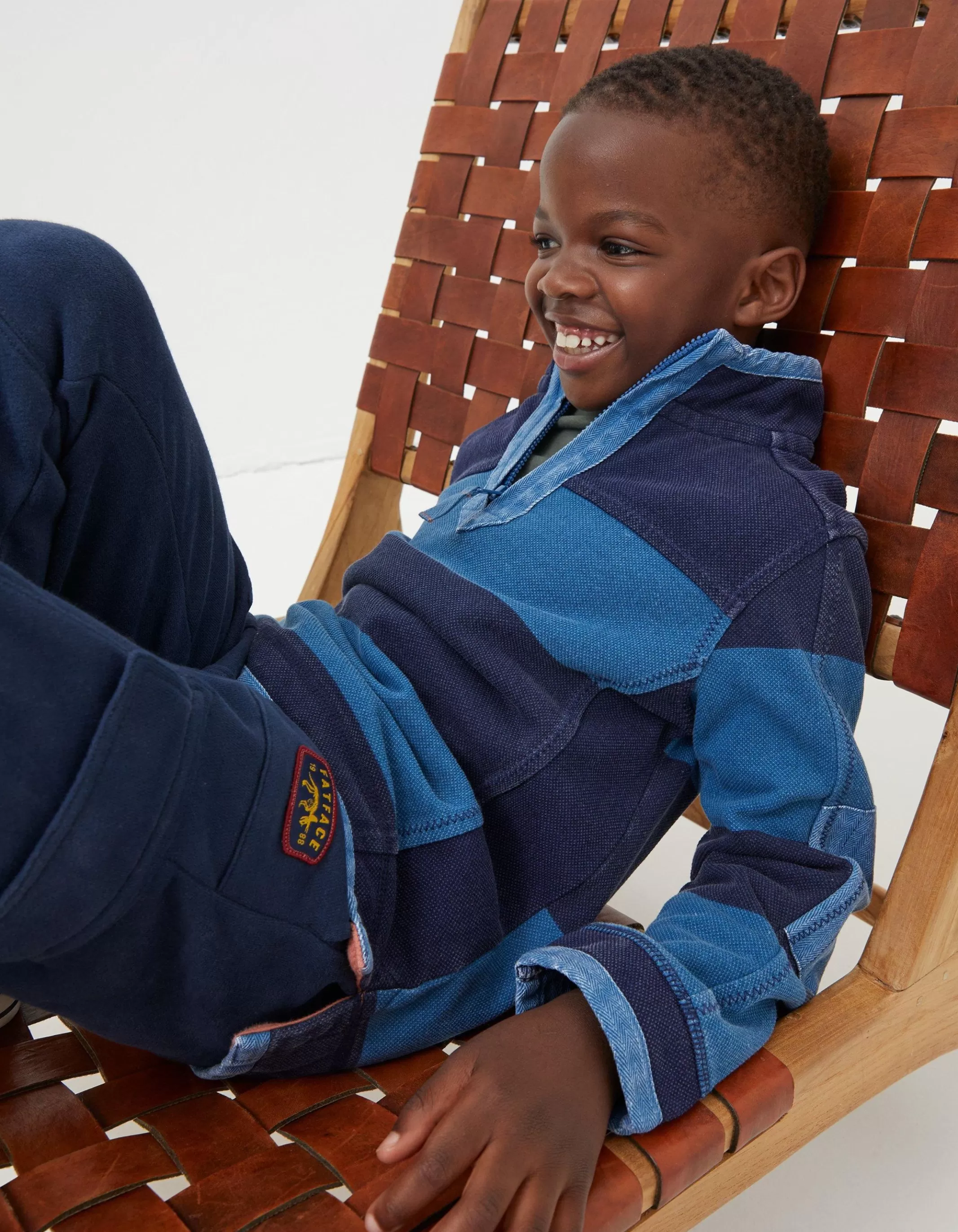 Hot FatFace Airlie Sweatshirt Navy