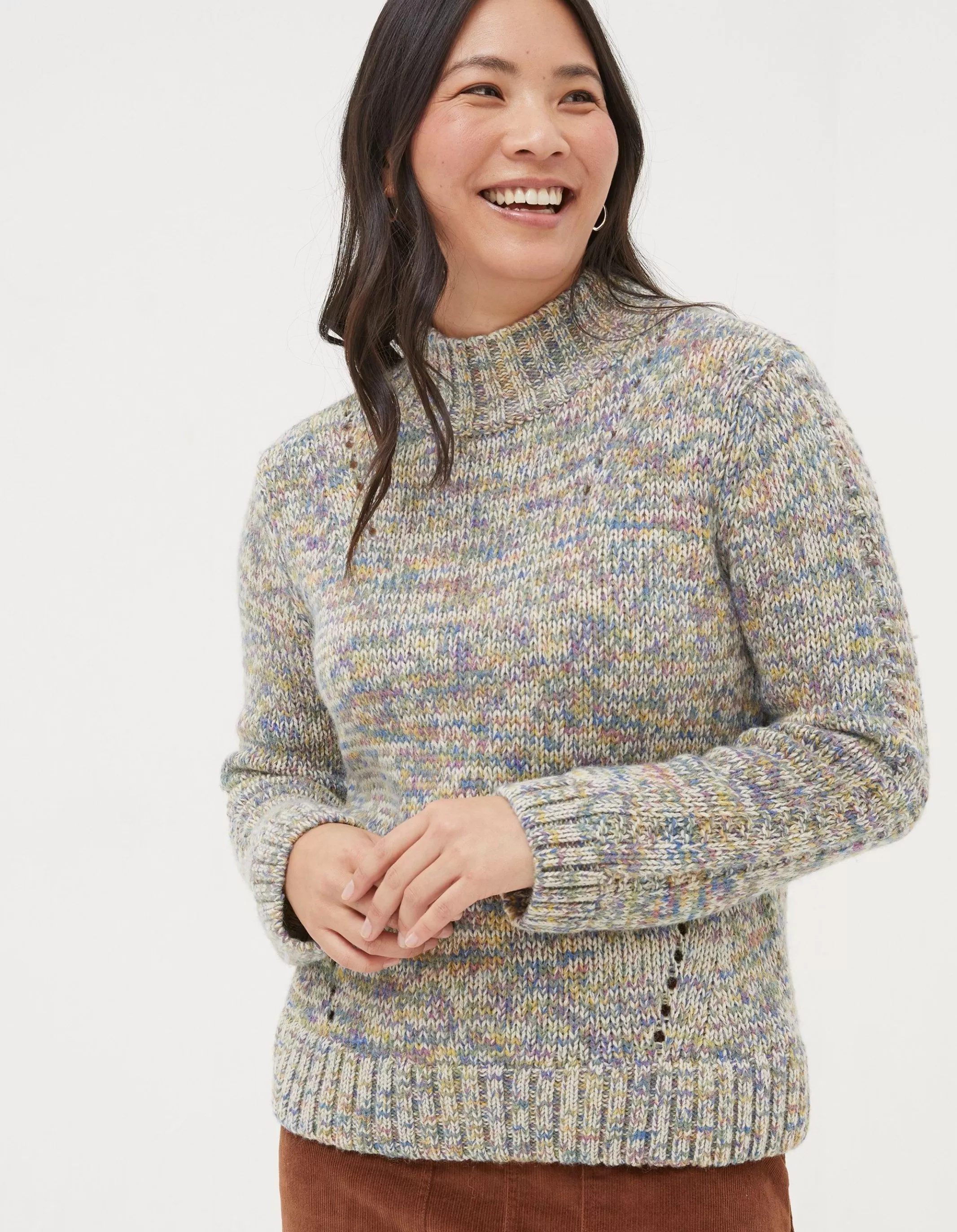 Cheap FatFace Alexis Wildscapes Jumper Multi
