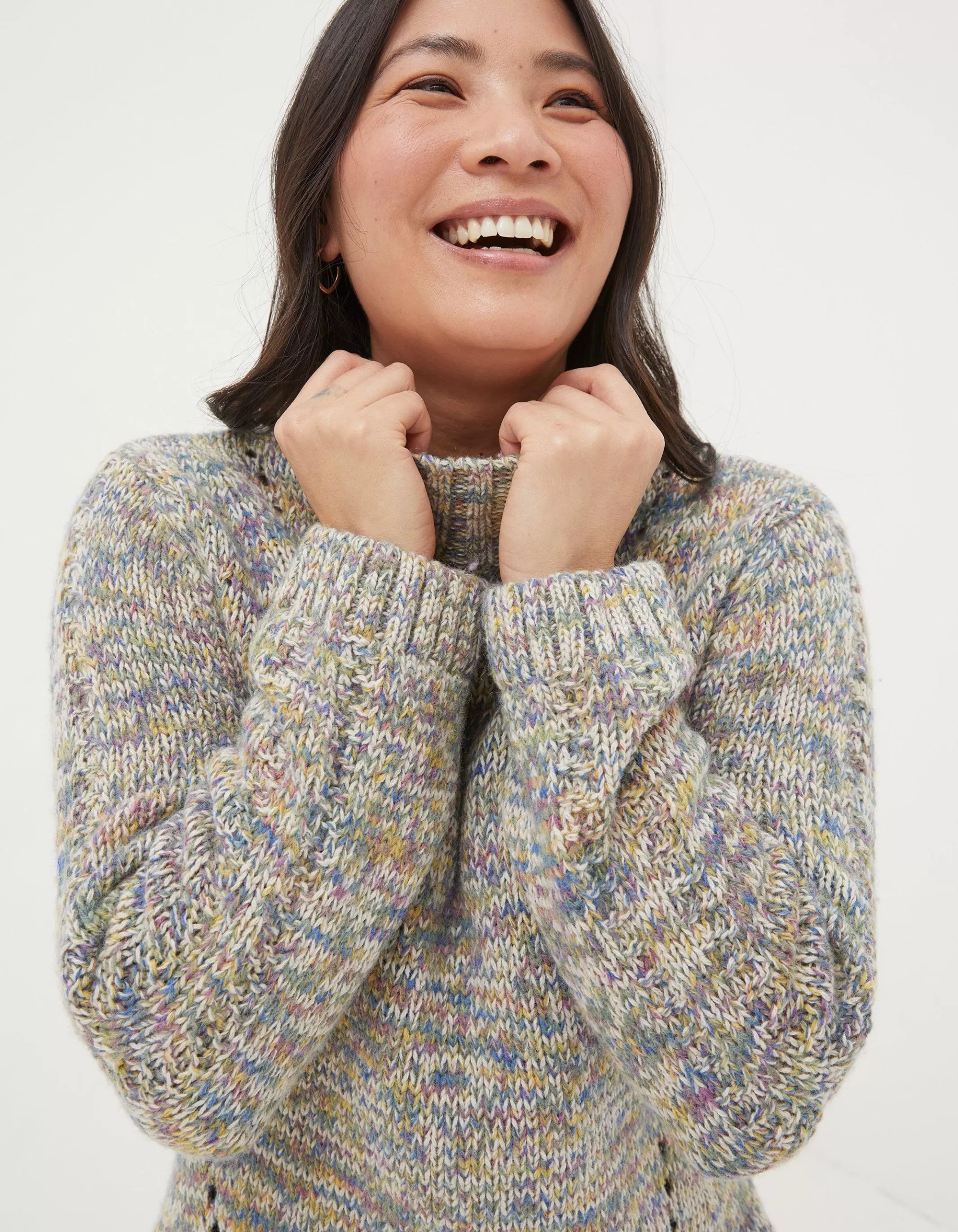 Cheap FatFace Alexis Wildscapes Jumper Multi