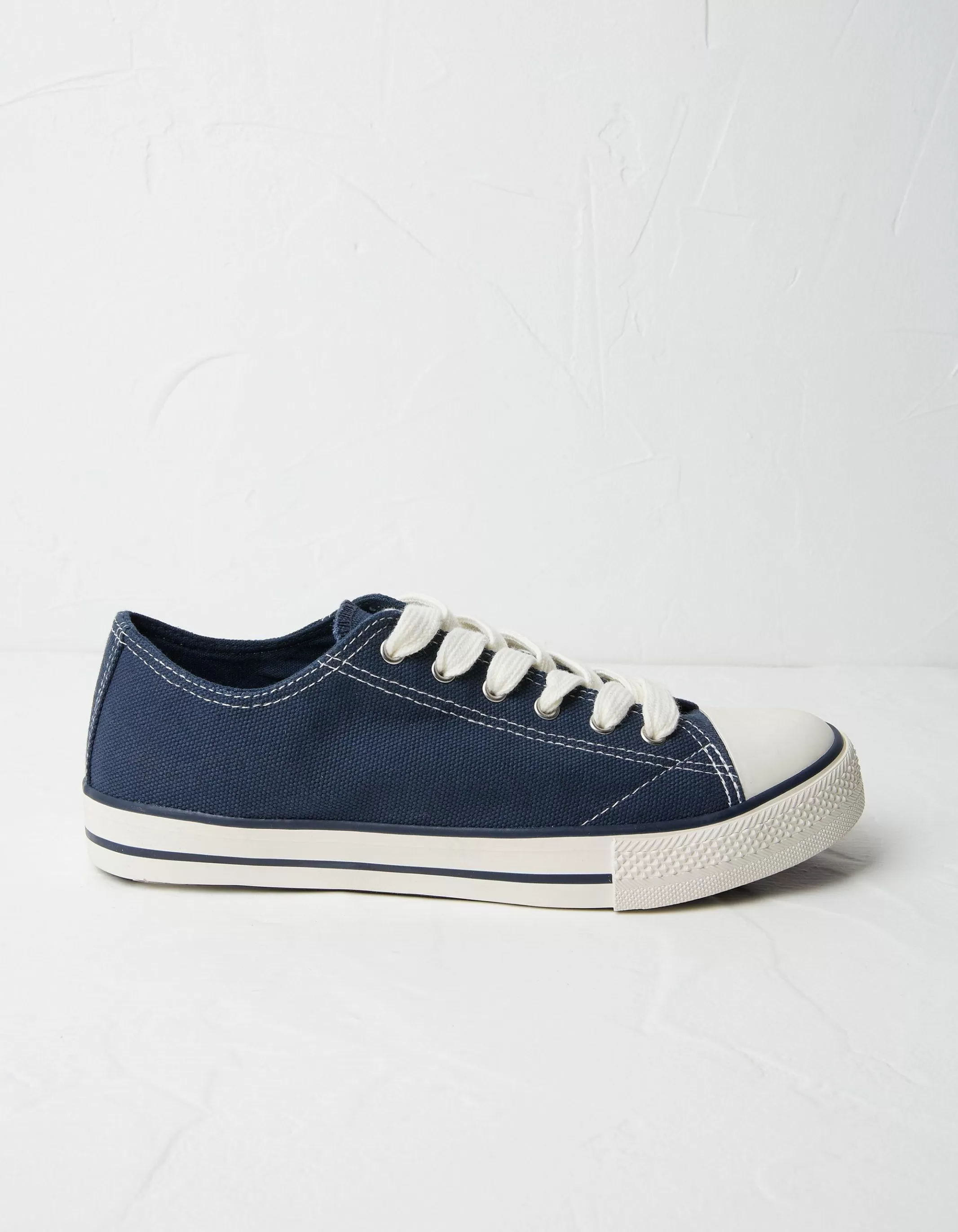 Best Sale FatFace Alfie Lace Up Trainers Navy