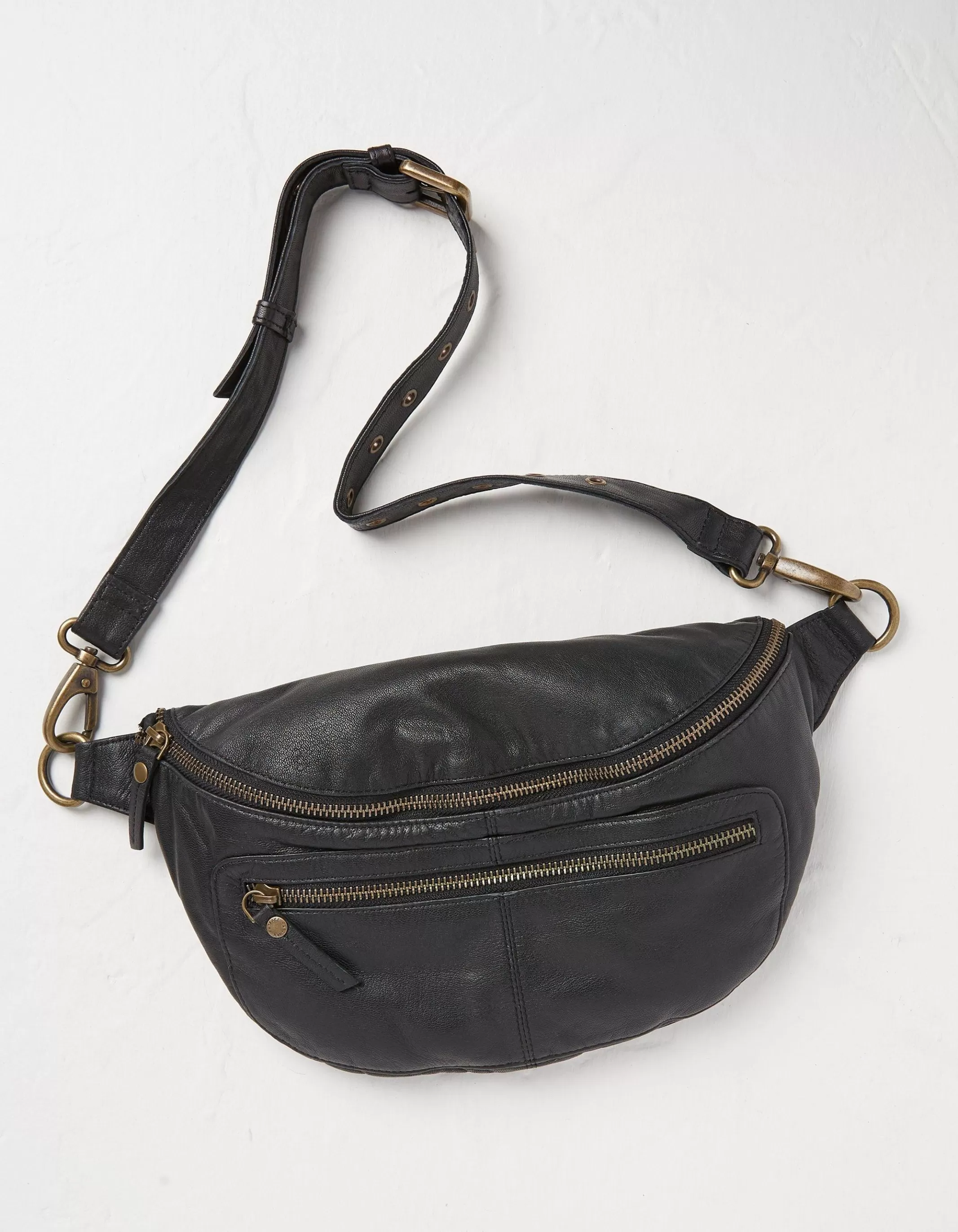 Sale FatFace Arven Sling Crossbody Bag Black