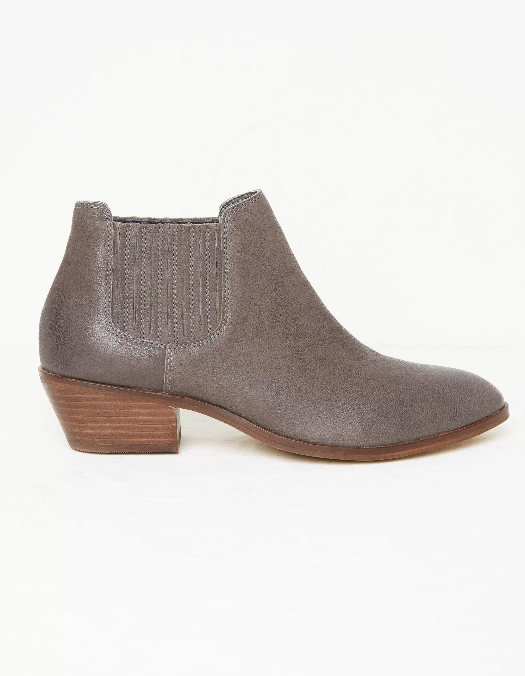 Hot FatFace Ava Western Ankle Boot Grey