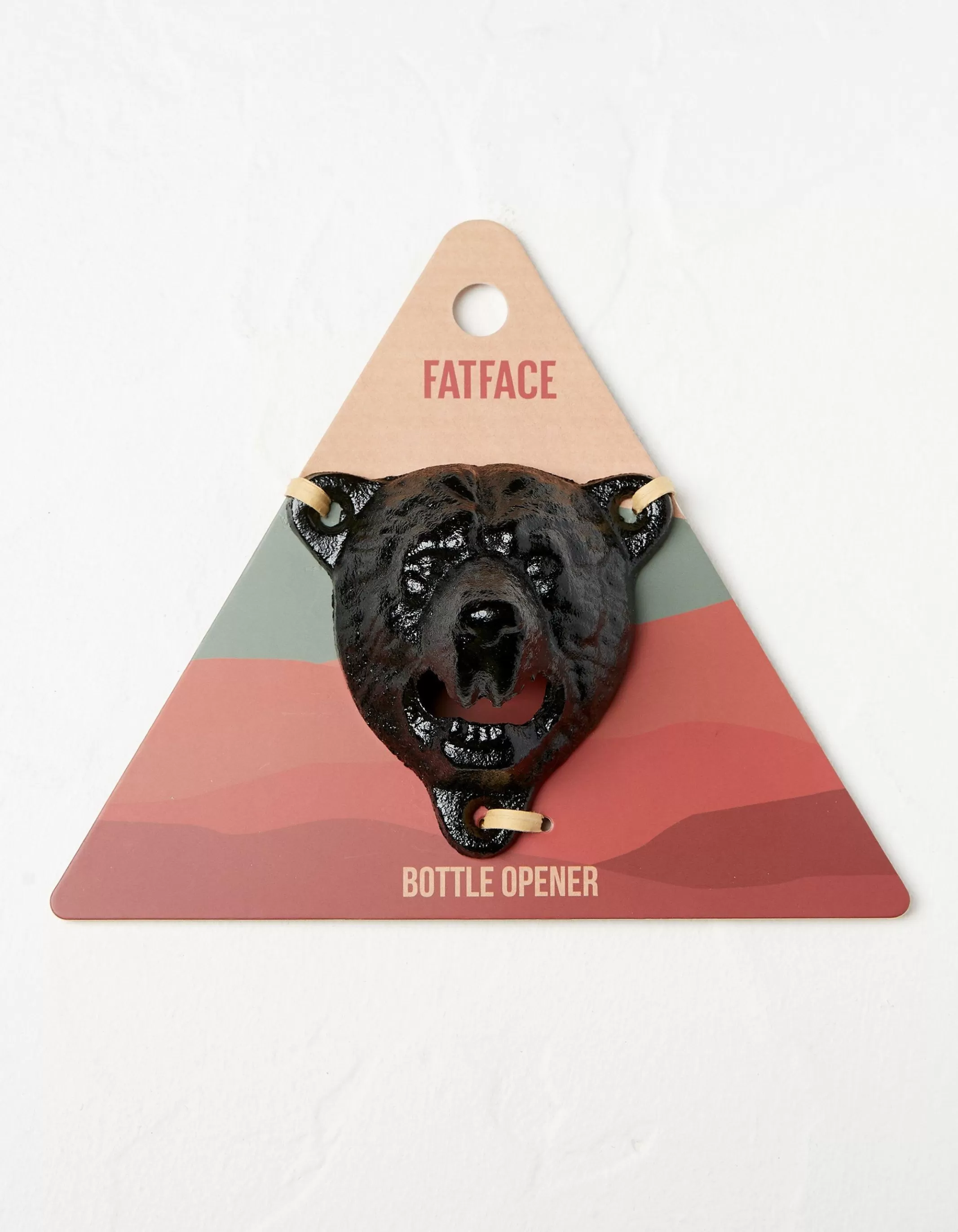 Fashion FatFace Bear Bottle Opener Dark Brown