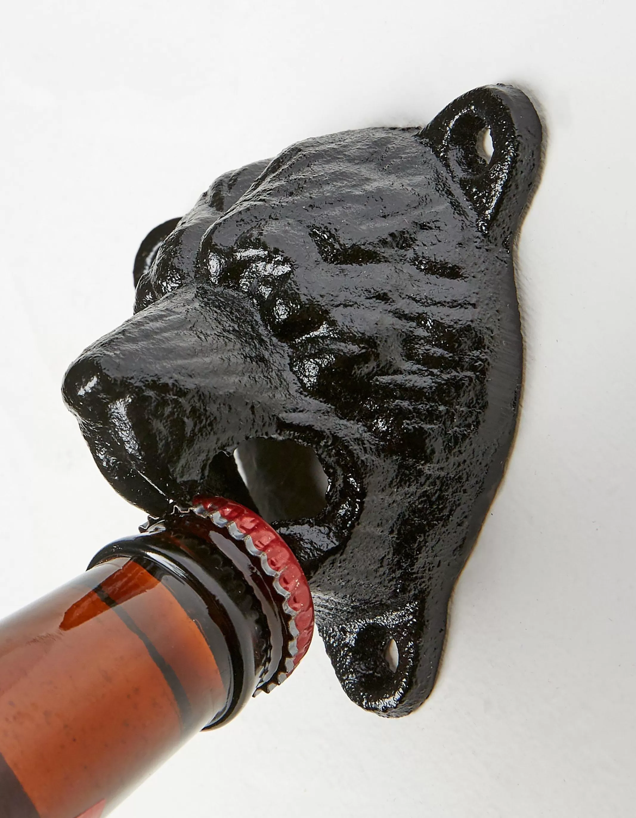 Fashion FatFace Bear Bottle Opener Dark Brown