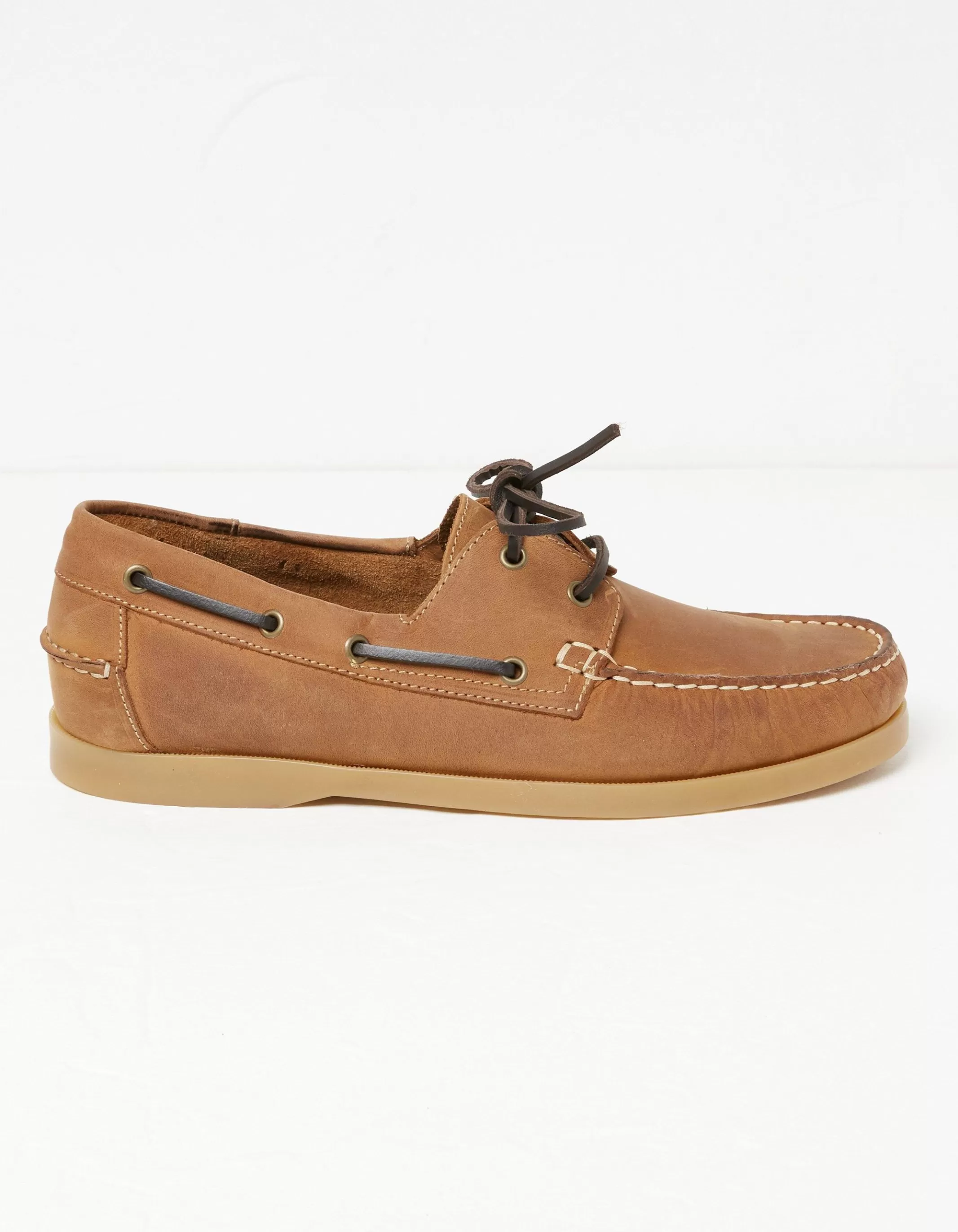 Online FatFace Boat Shoes Brown