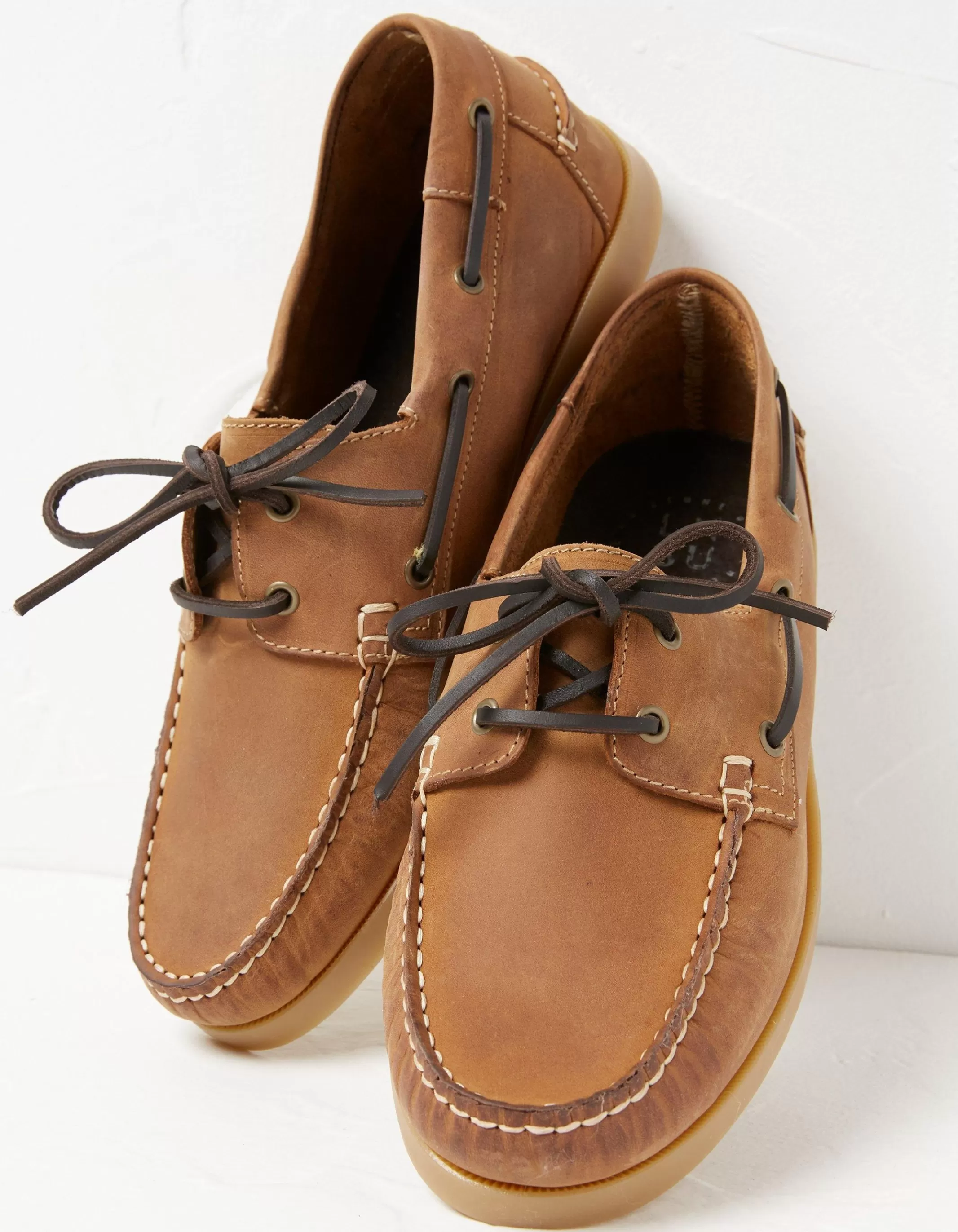 Online FatFace Boat Shoes Brown