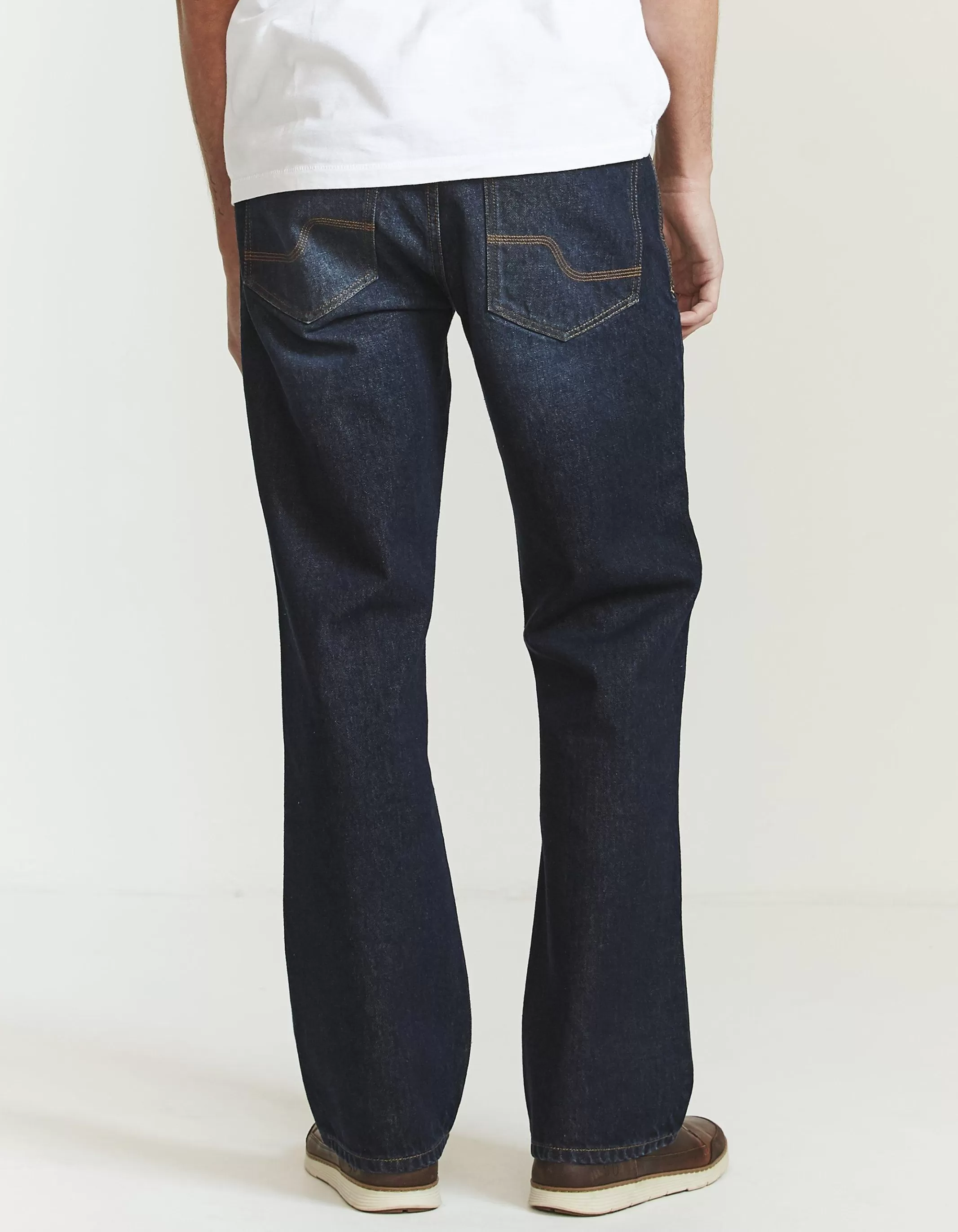 Cheap FatFace Bootcut Dark Vintage Wash Jeans Denim