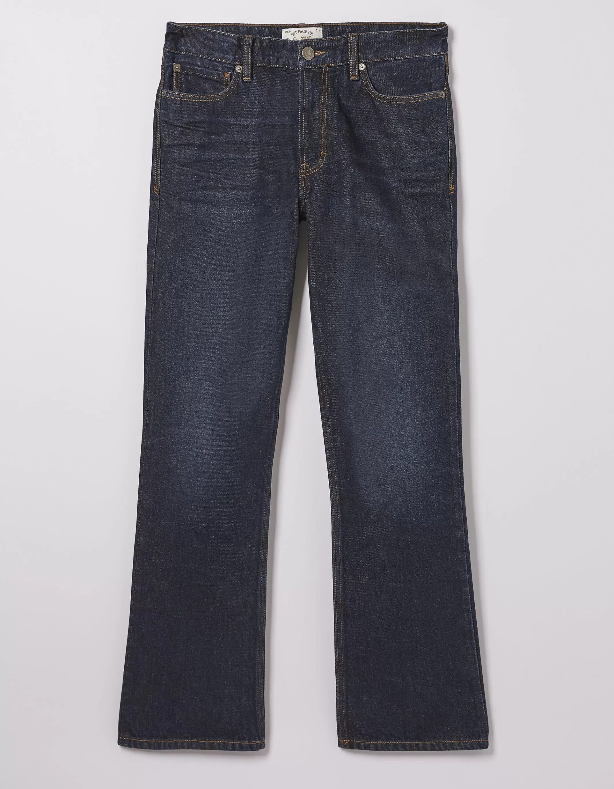 Cheap FatFace Bootcut Dark Vintage Wash Jeans Denim