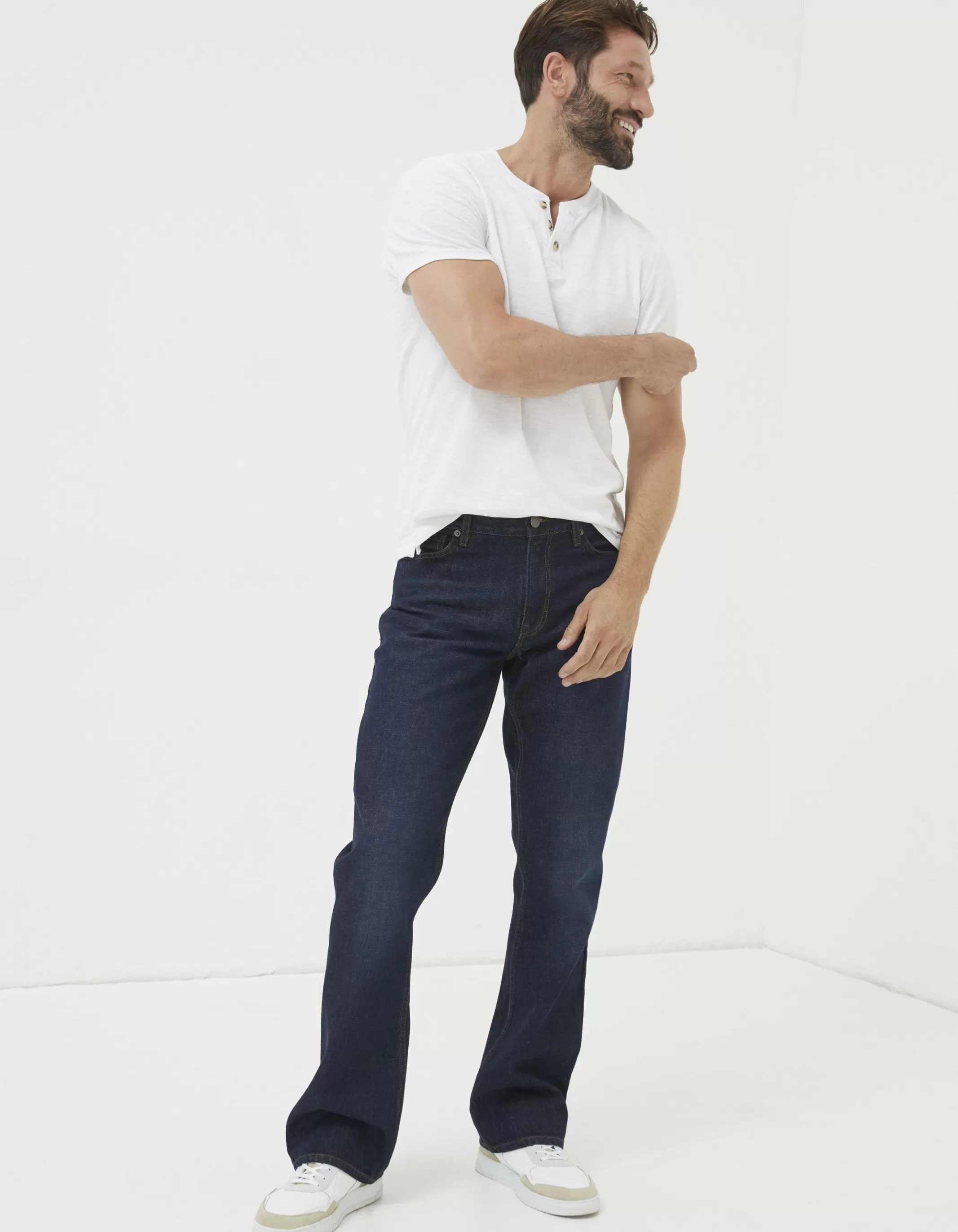 Store FatFace Bootcut Jeans Dark Blue