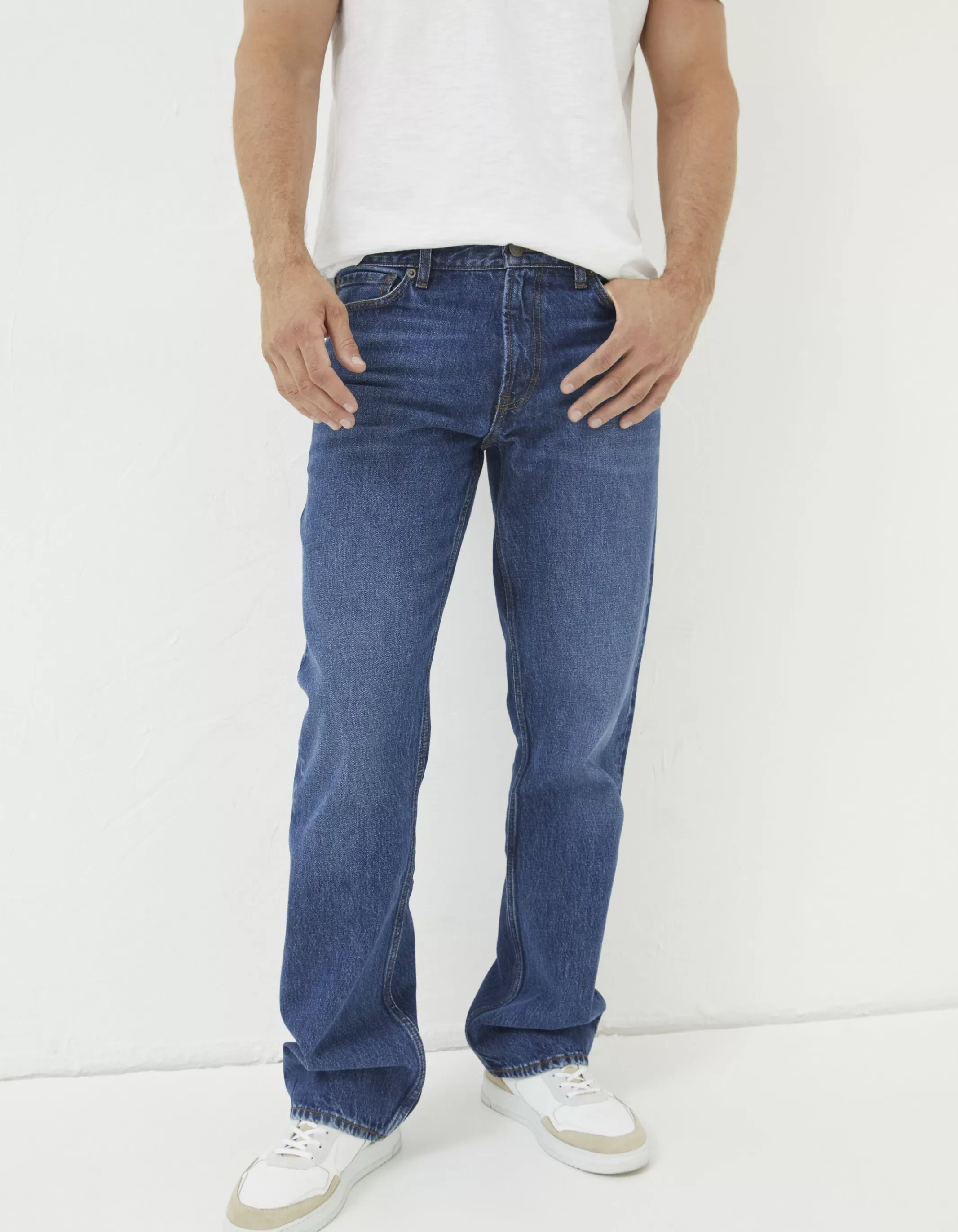 Cheap FatFace Bootcut Jeans Stone Wash