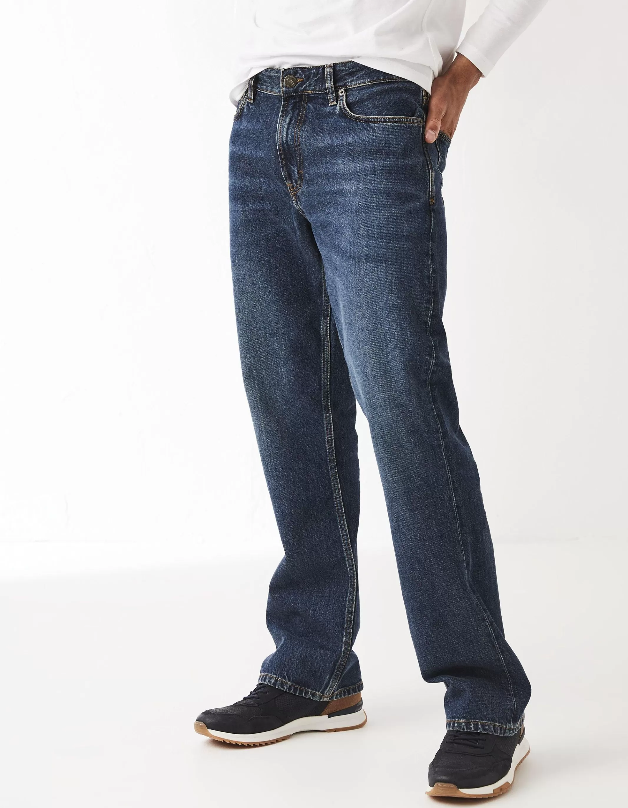 Clearance FatFace Bootcut Mid Wash Jeans Denim