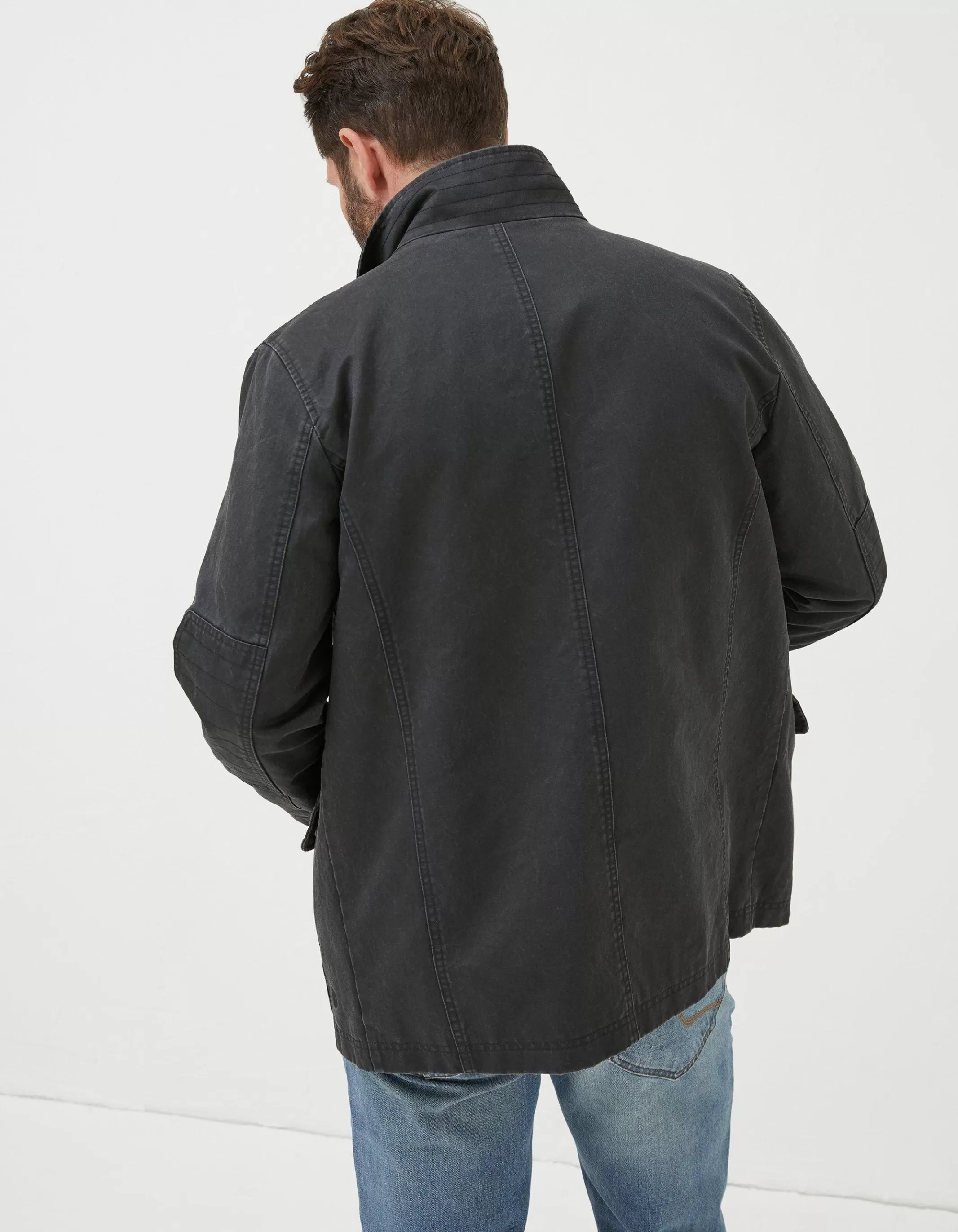 Store FatFace Broadsands Four Pocket Jacket Charcoal Grey