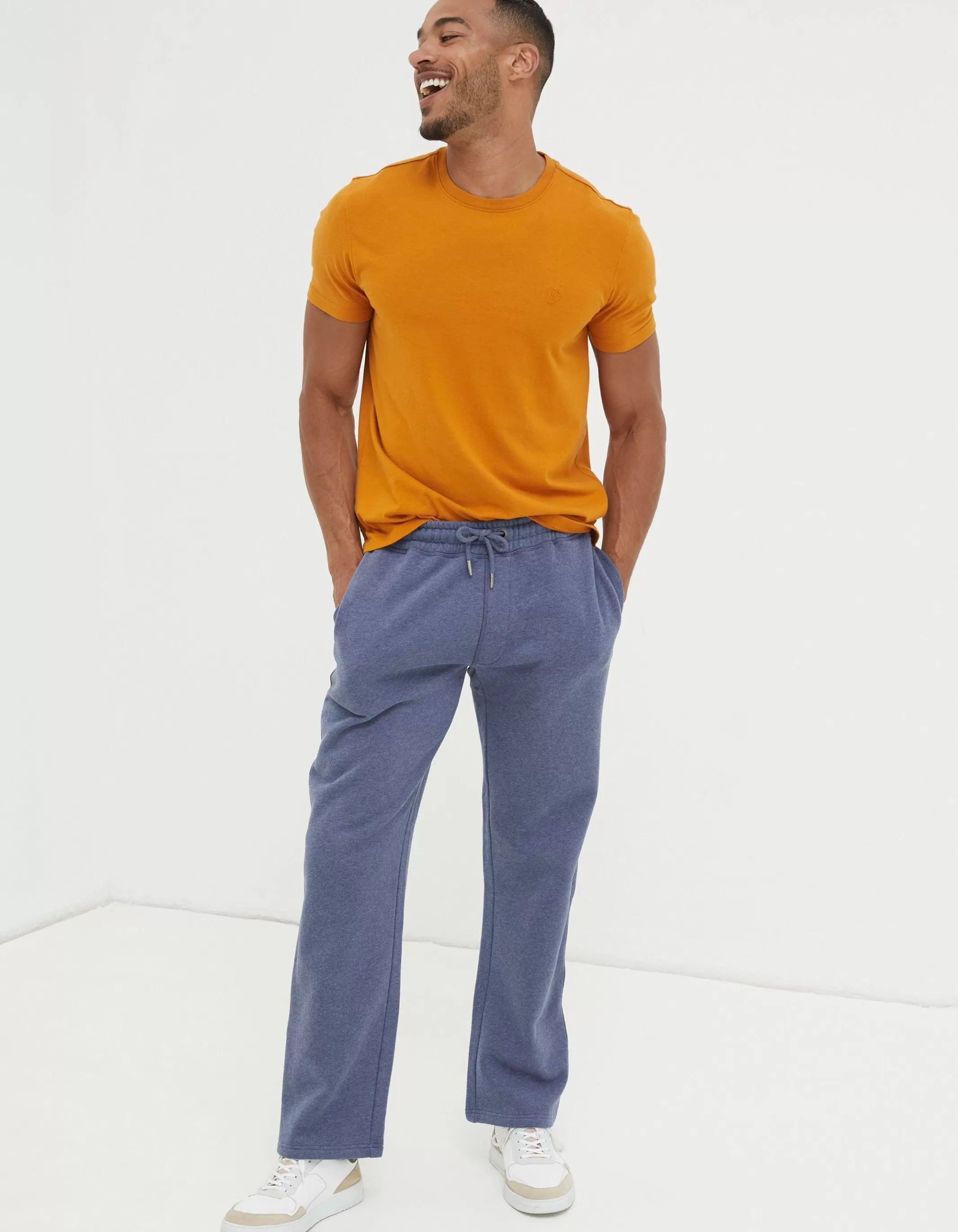 Online FatFace Brooke Relaxed Joggers Dusky Blue