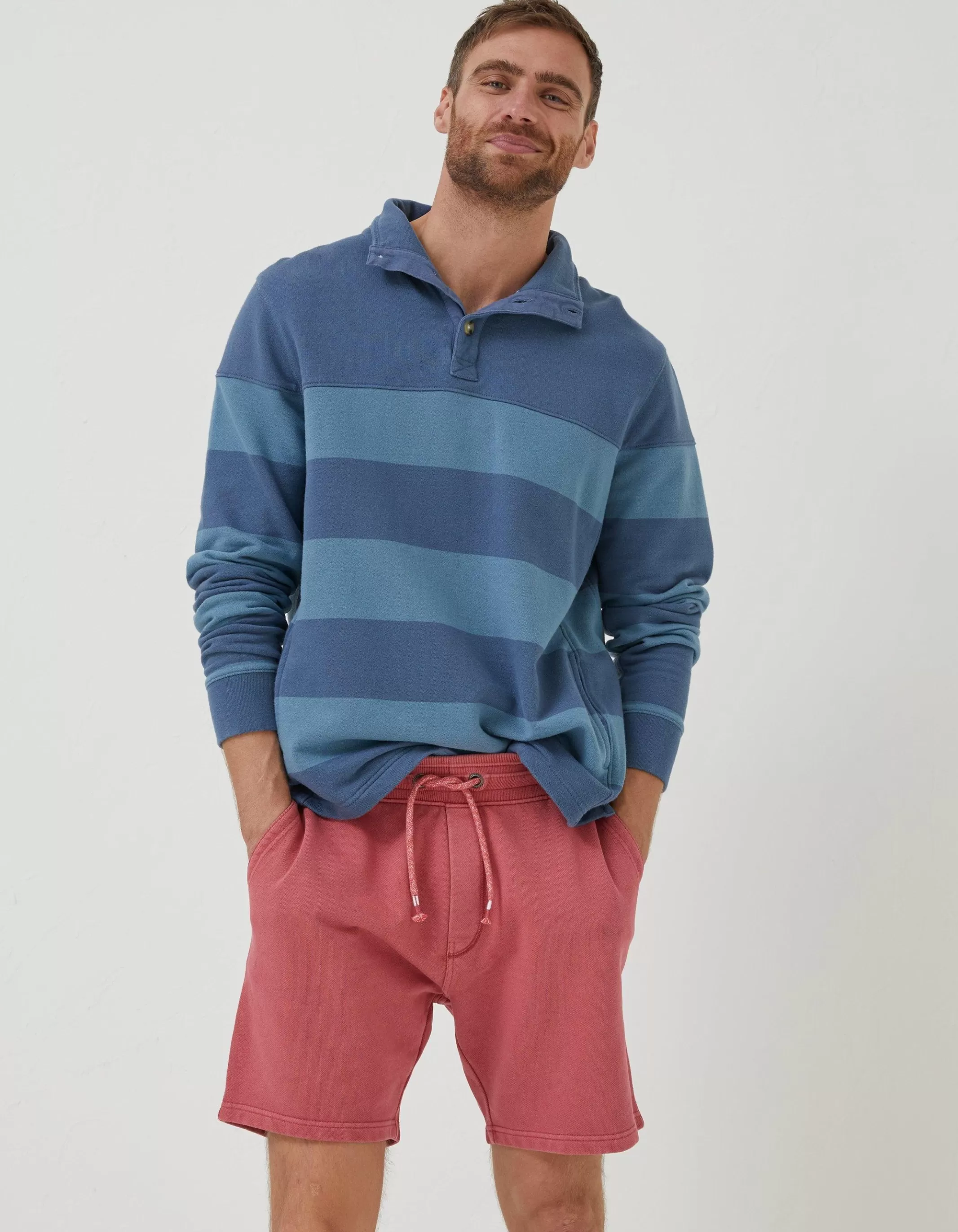 Fashion FatFace Cambourne Sweat Shorts Rose Pink