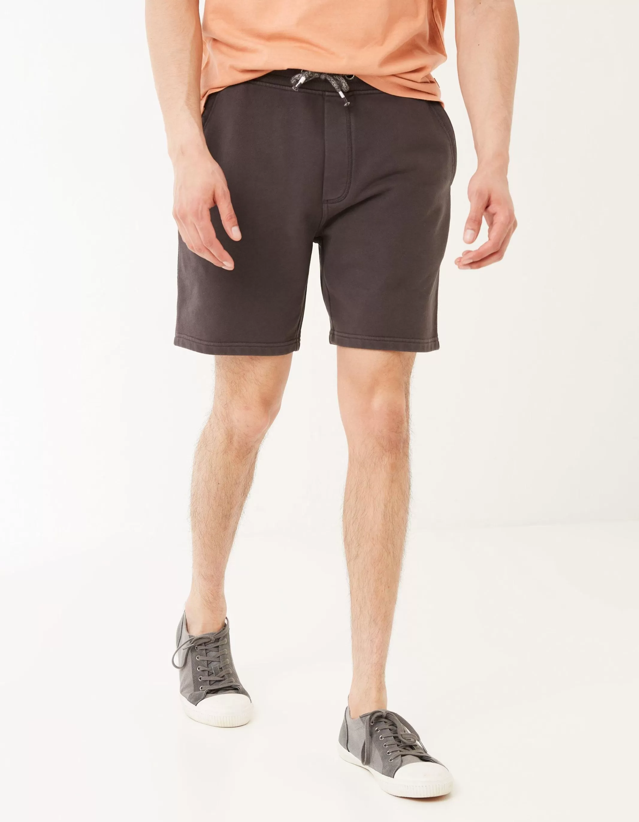 Store FatFace Cambourne Sweat Shorts Charcoal