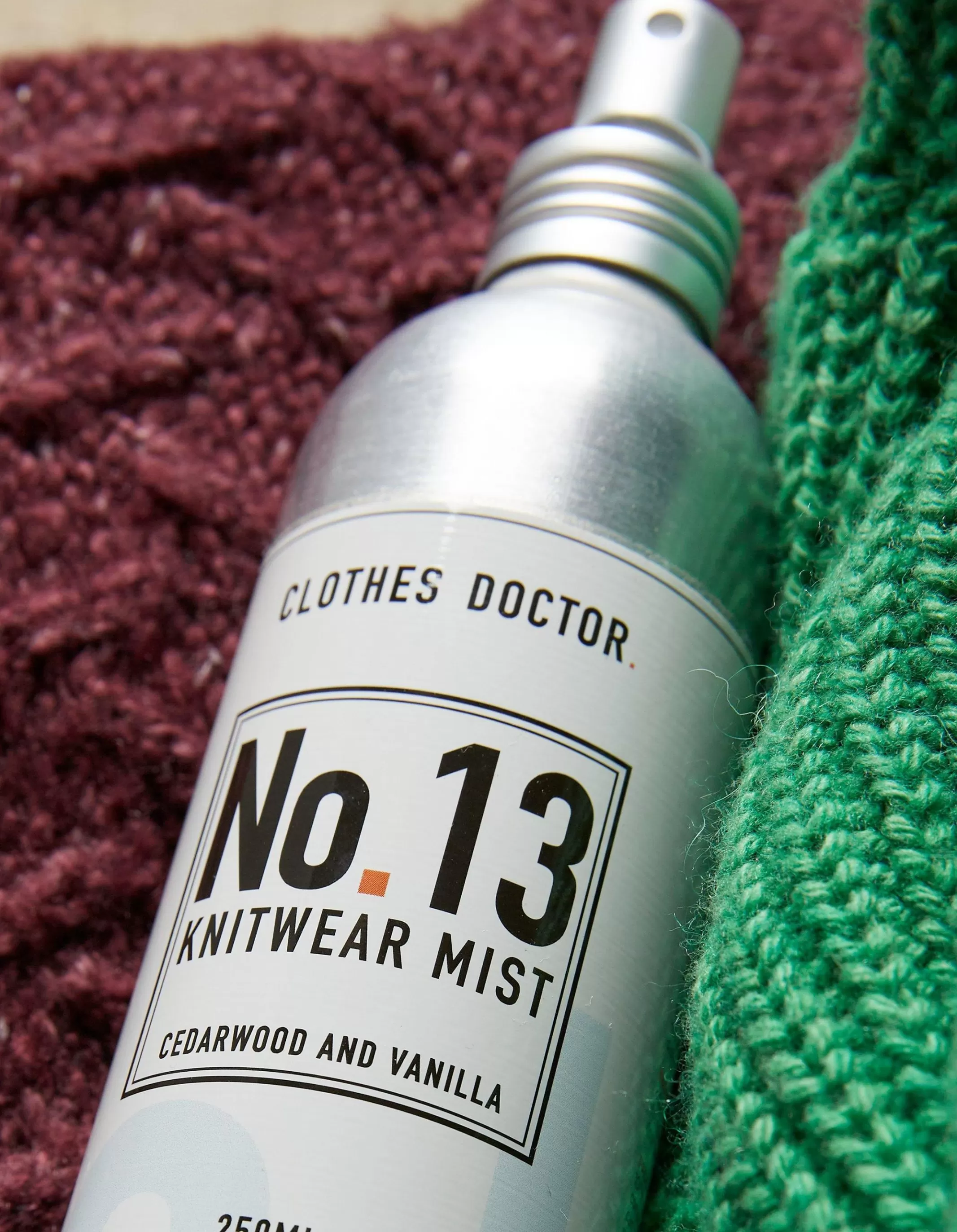 New FatFace Cedarwood And Vanilla Knitwear Mist Multi