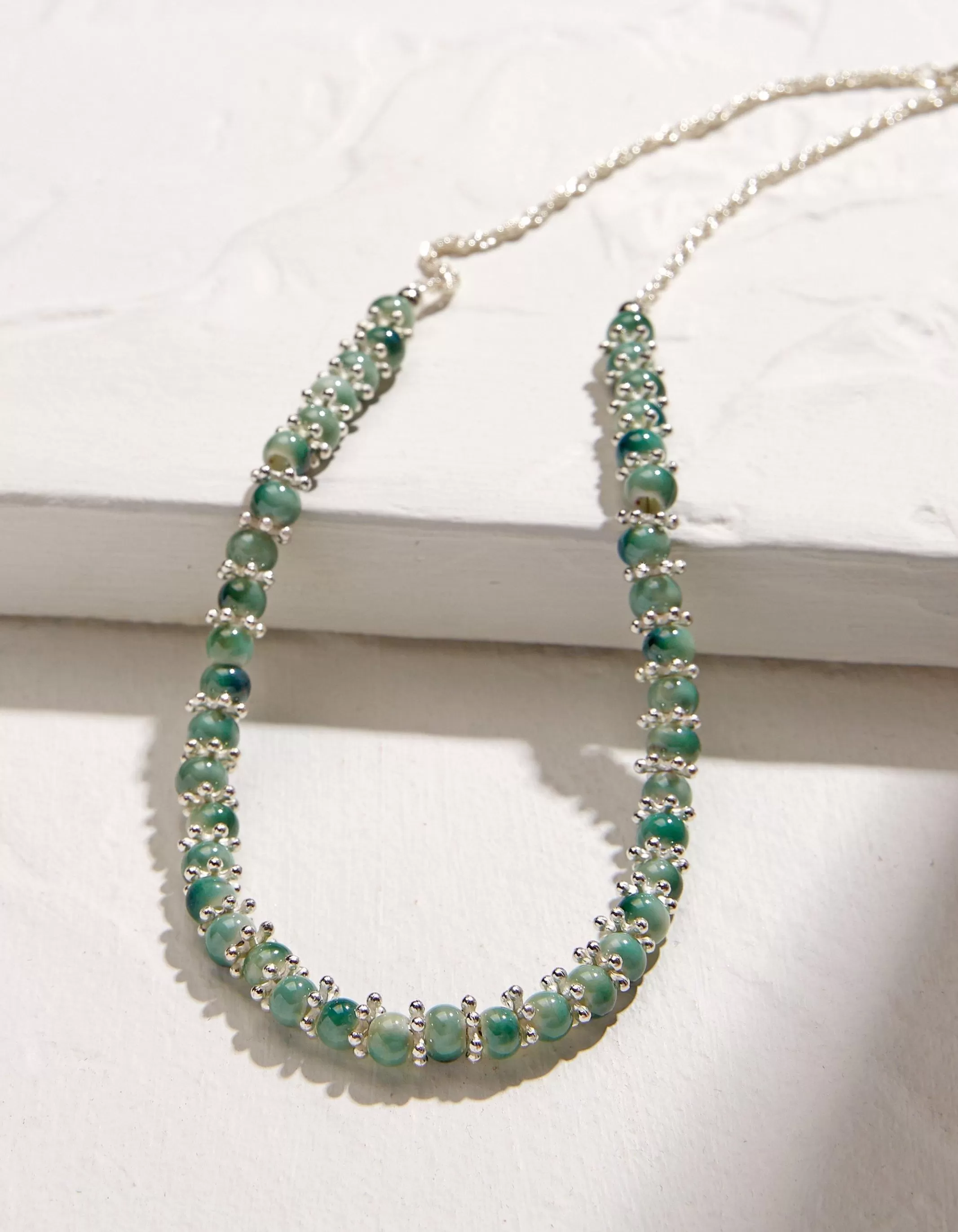 Outlet FatFace Ceramic Bead Necklace Blue