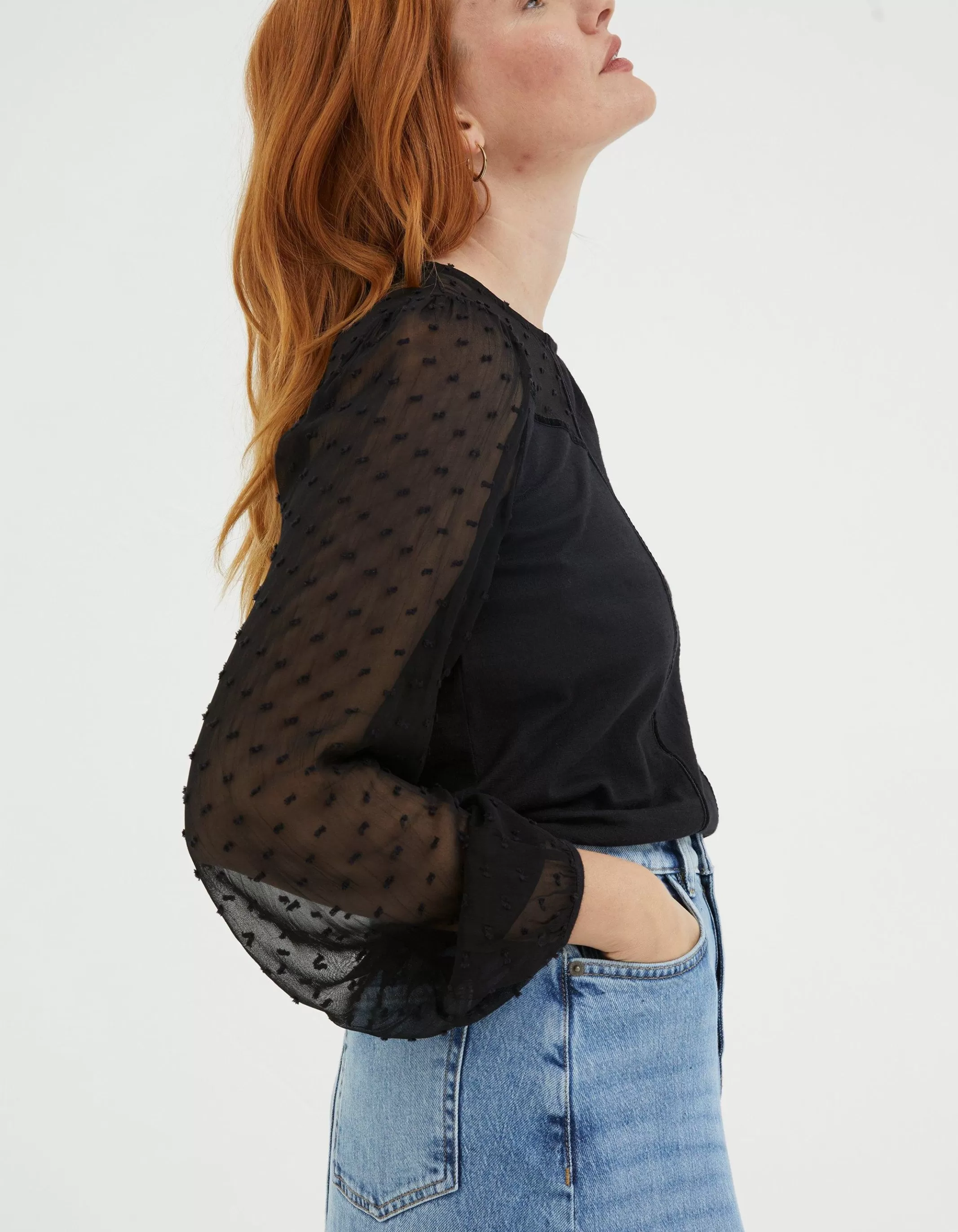 Cheap FatFace Charlee Top Black