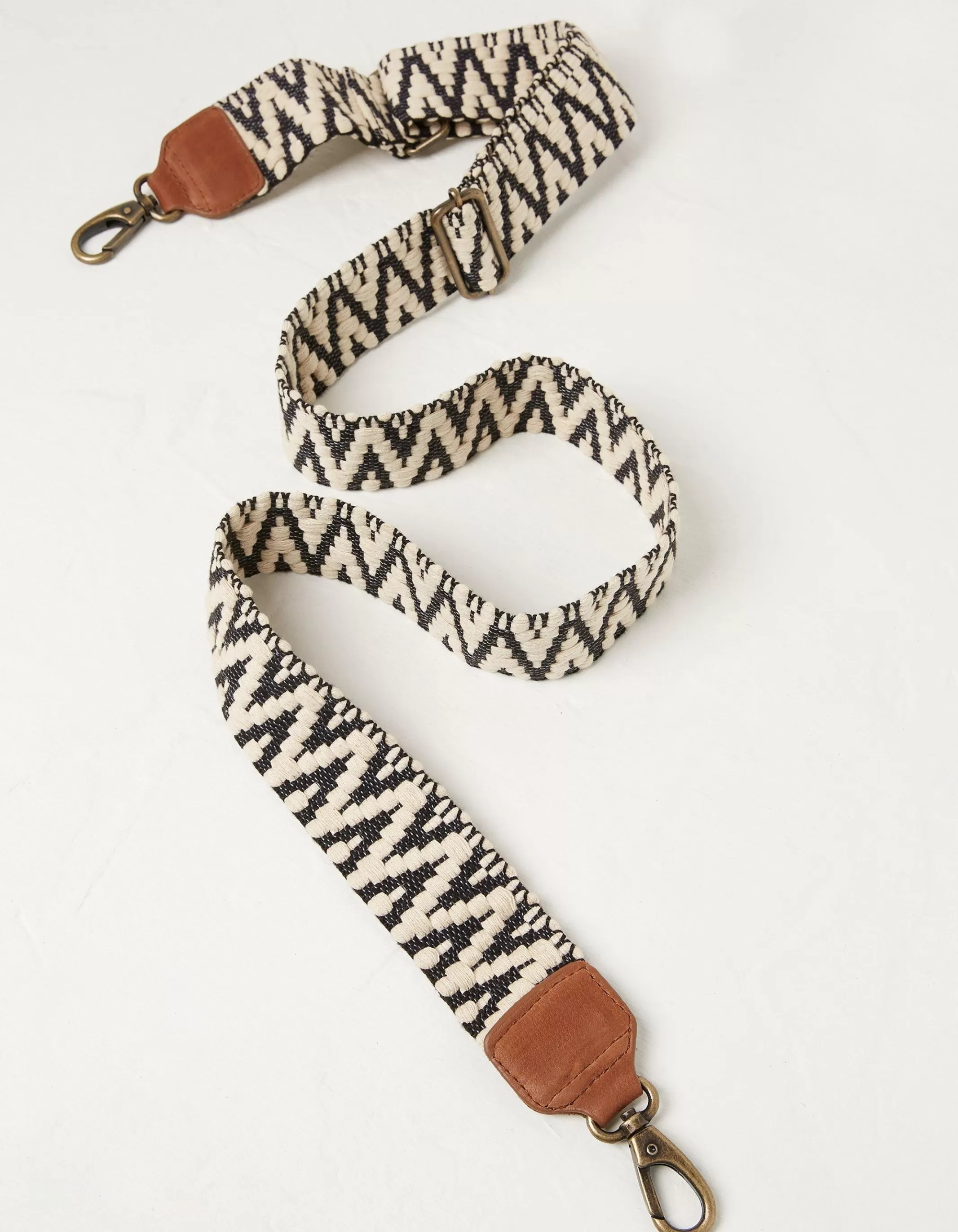 Clearance FatFace Chevron Interchangable Strap Black
