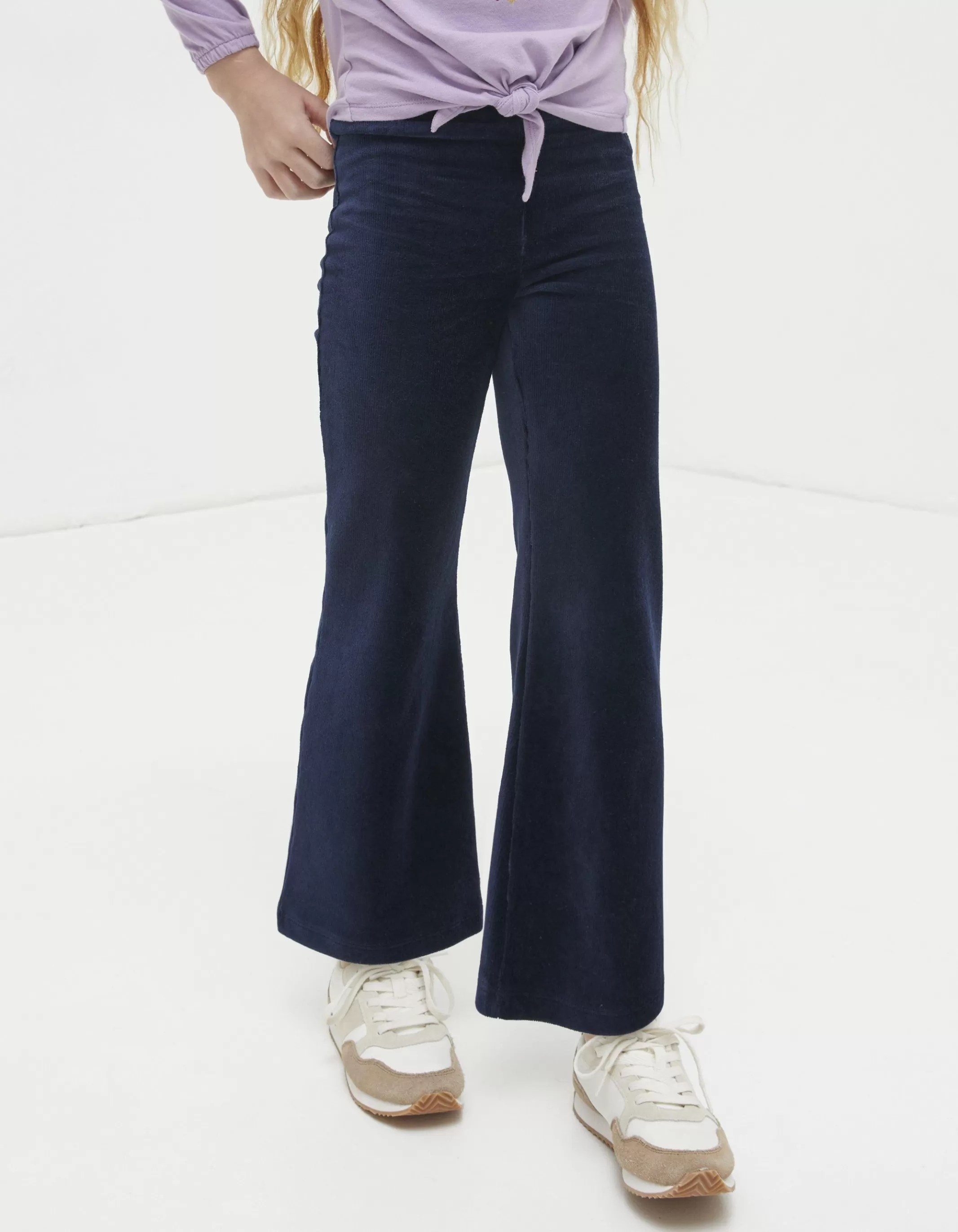 Fashion FatFace Cord Flared Legging Navy