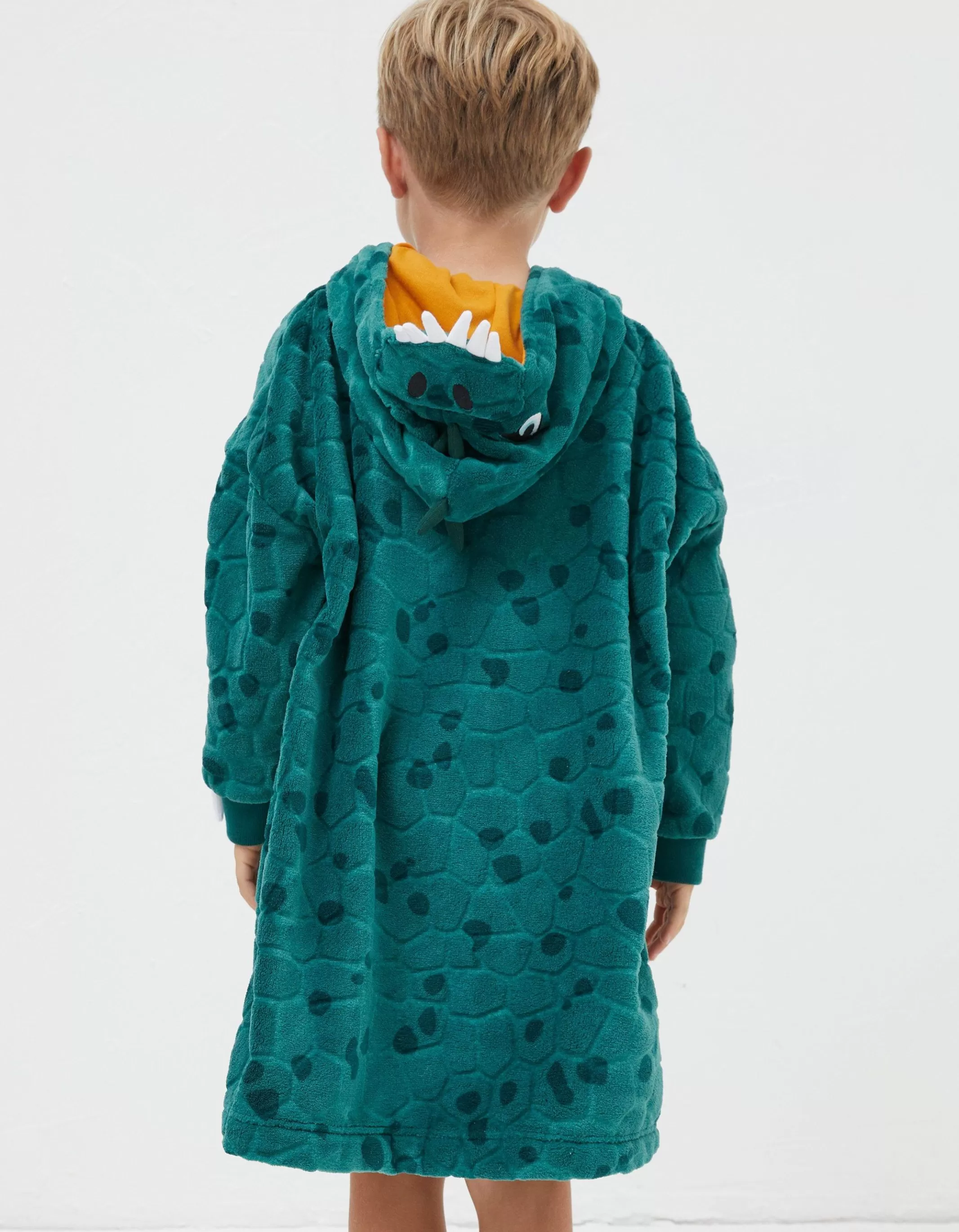 Best FatFace Crocodile Oversized Hoodie Green