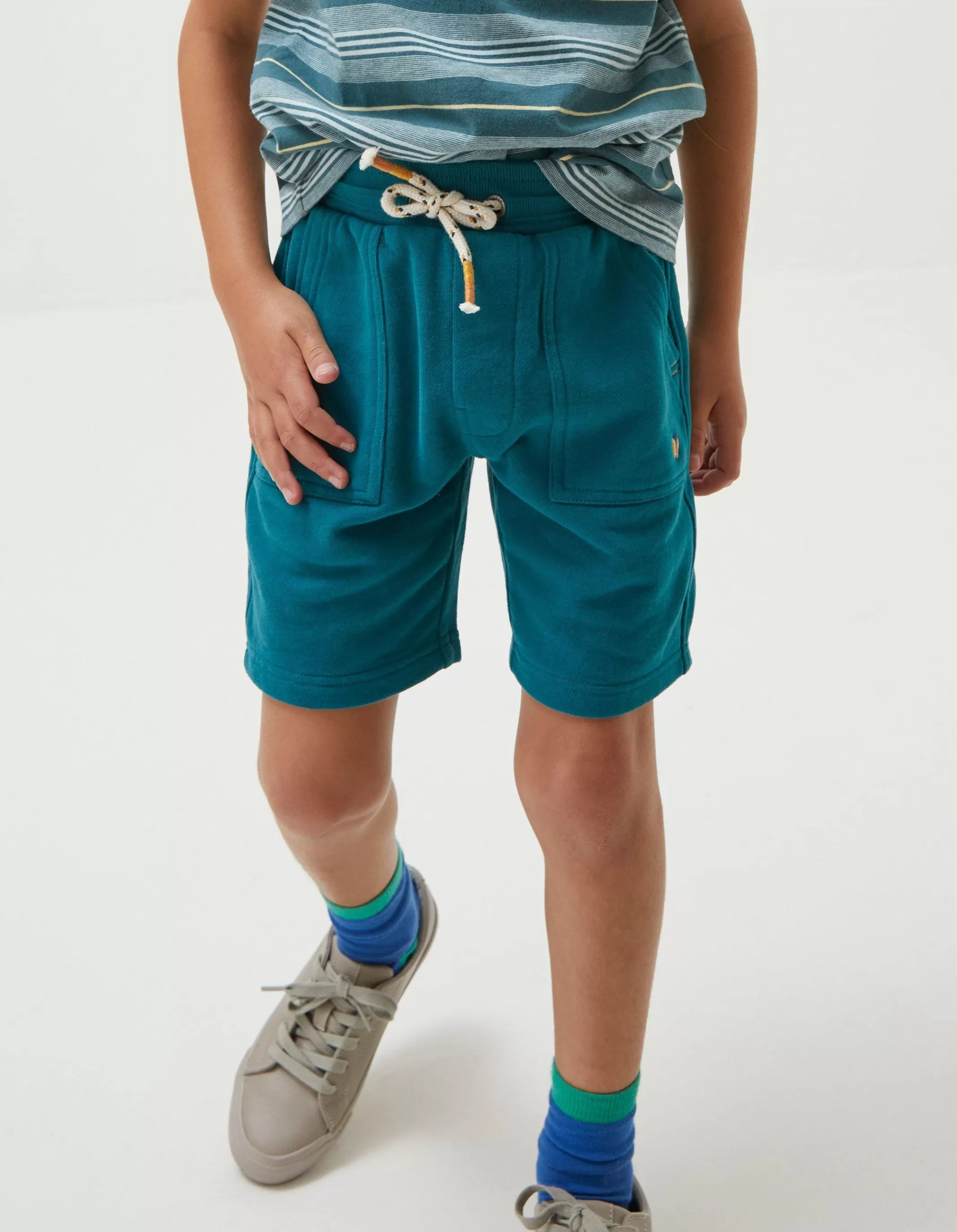 Best Sale FatFace Eddie Sweat Shorts Teal Green