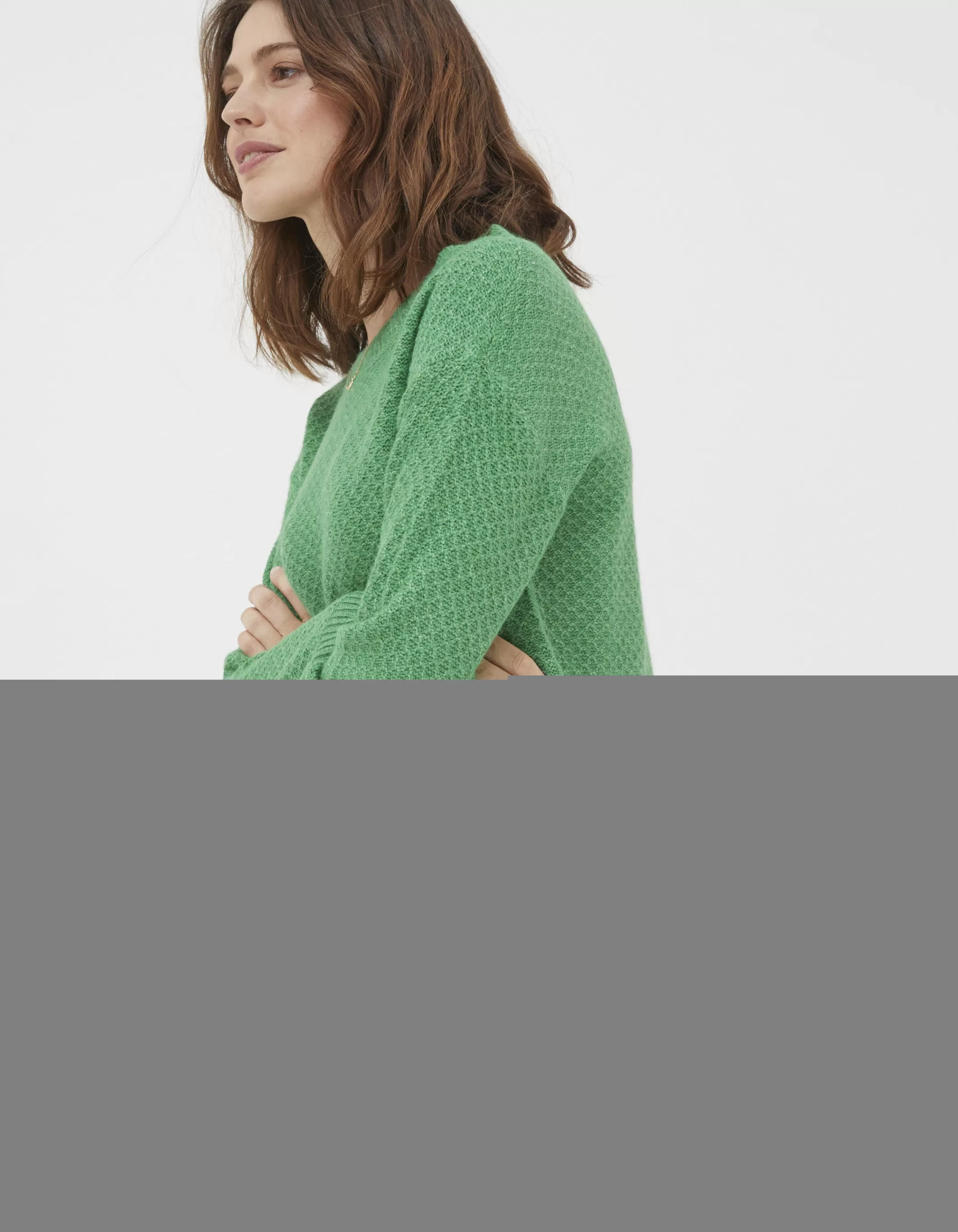Cheap FatFace Ellie Jumper Green