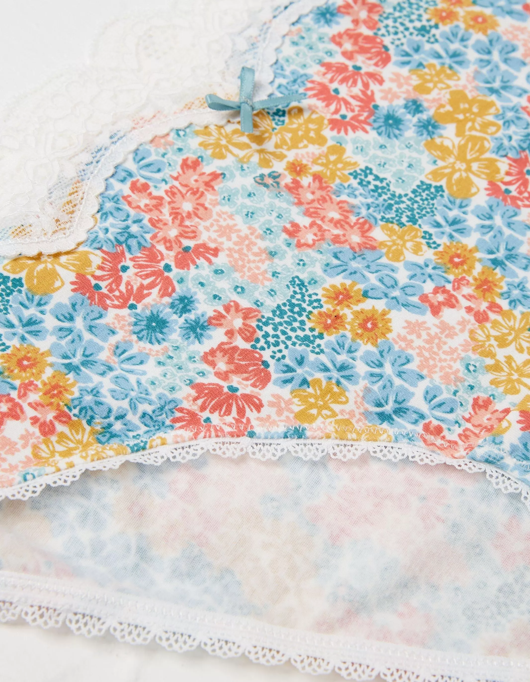 Discount FatFace Elsie Floral Mini Knickers Multi
