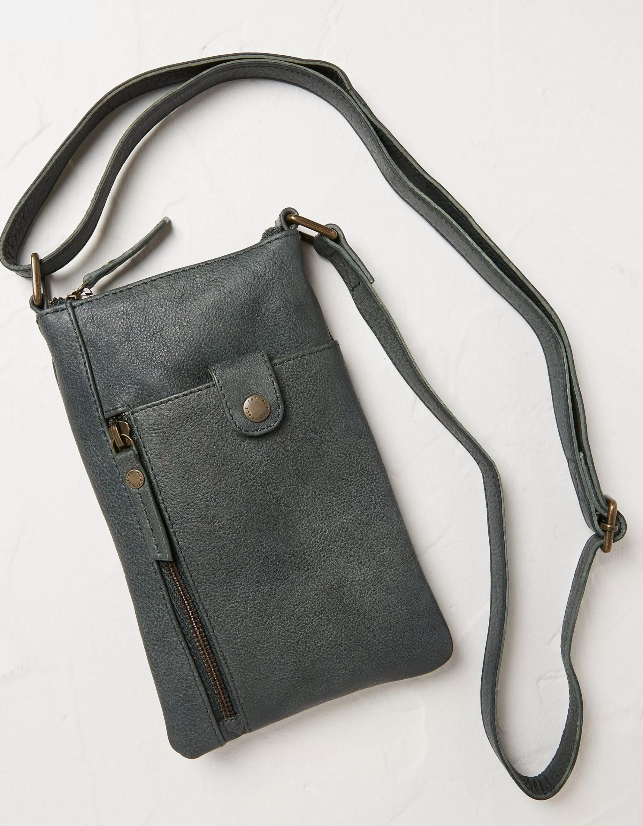 Hot FatFace Essie Phone Bag Teal Blue