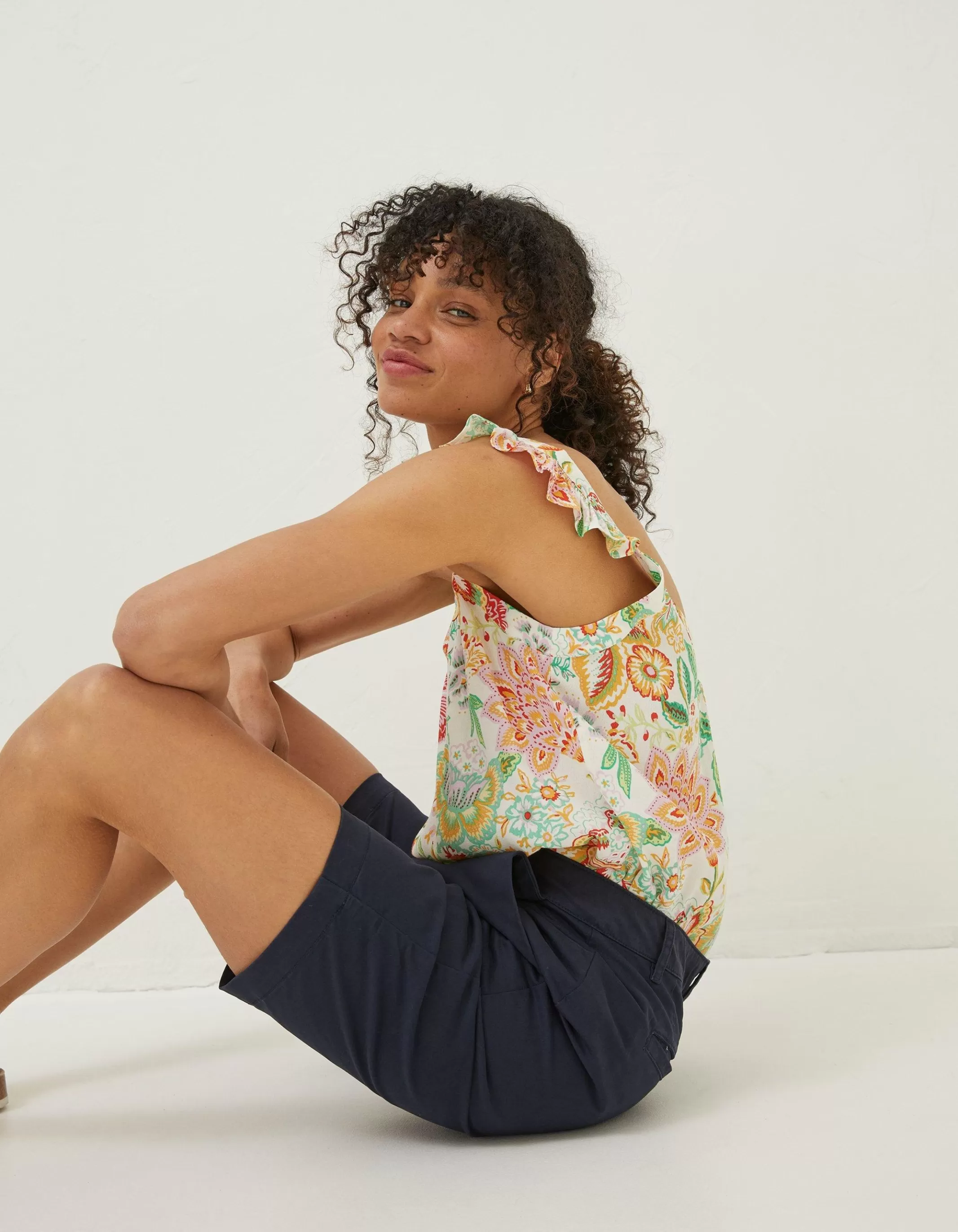 Store FatFace Falmouth Bermuda Chino Shorts Navy