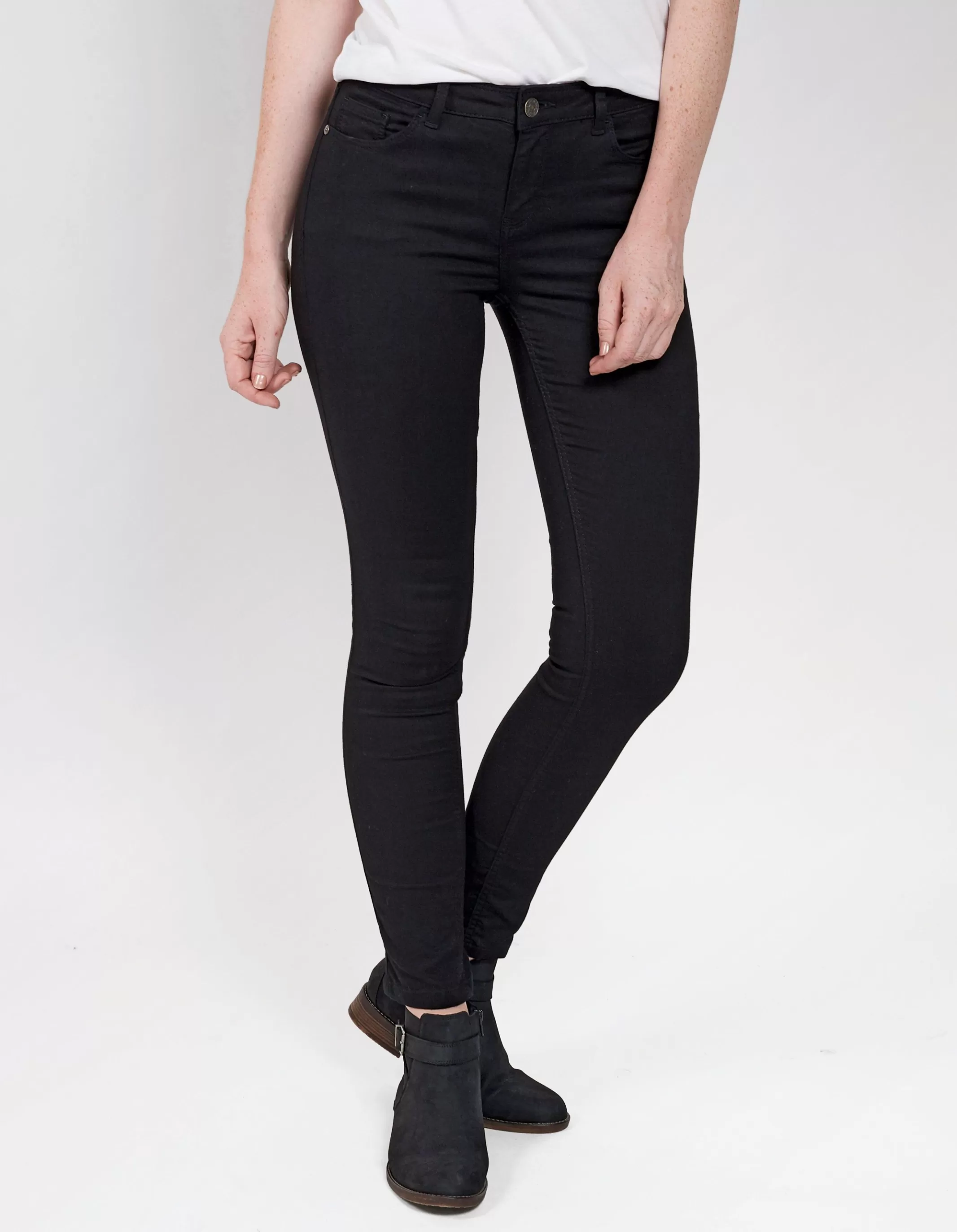 Sale FatFace Five Pocket Jeggings Black