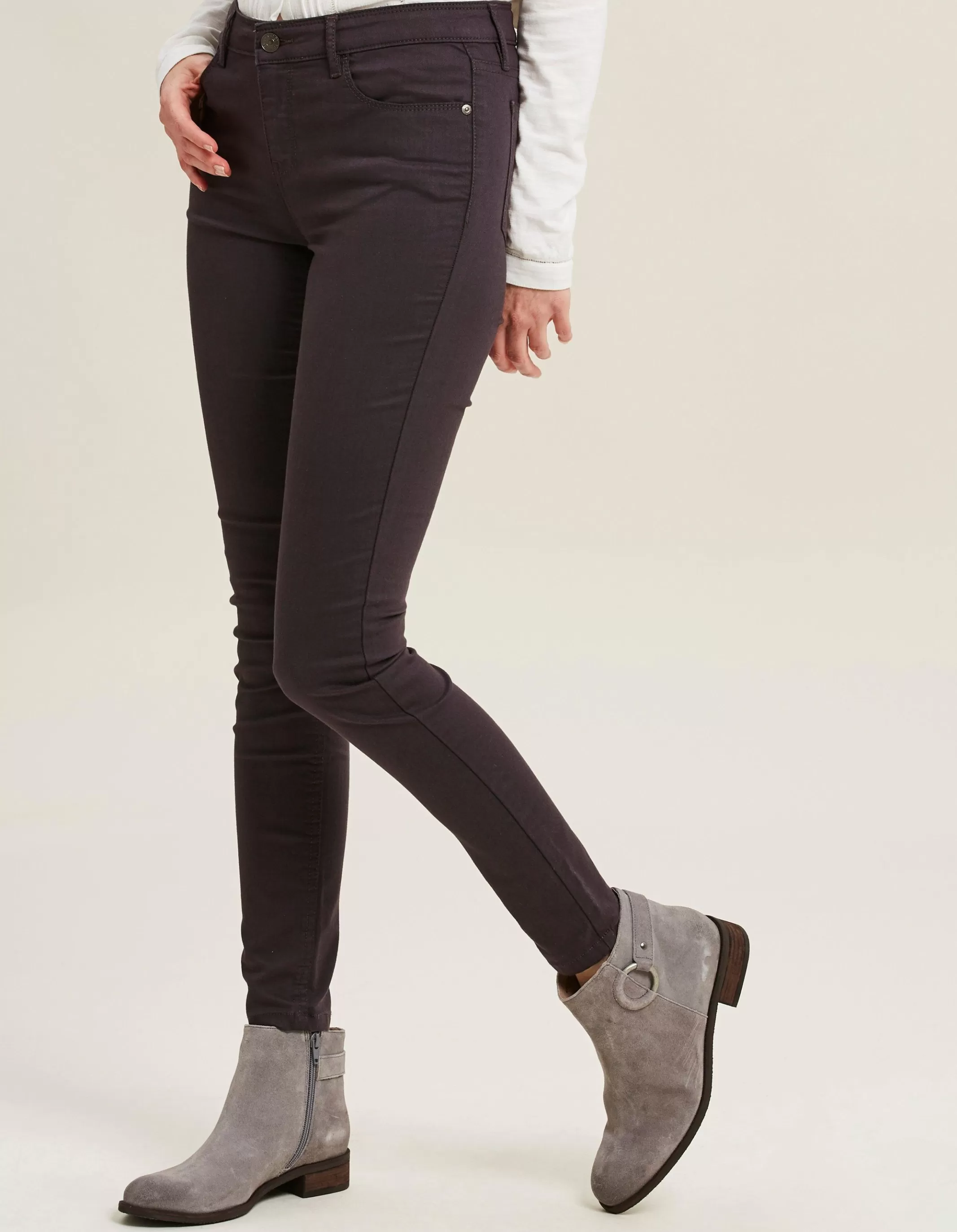 Shop FatFace Five Pocket Jeggings Coal