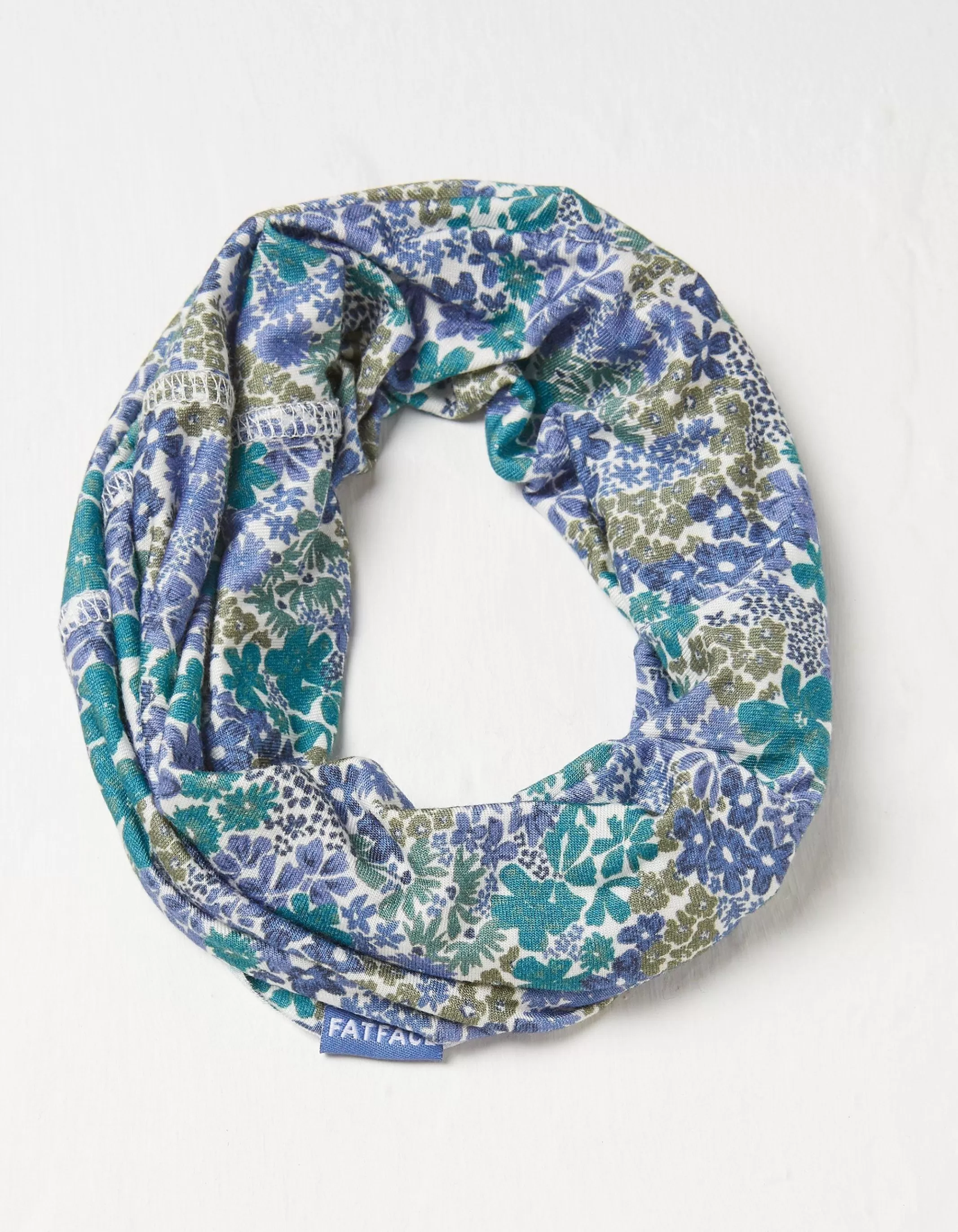 Outlet FatFace Floral Snood Blue