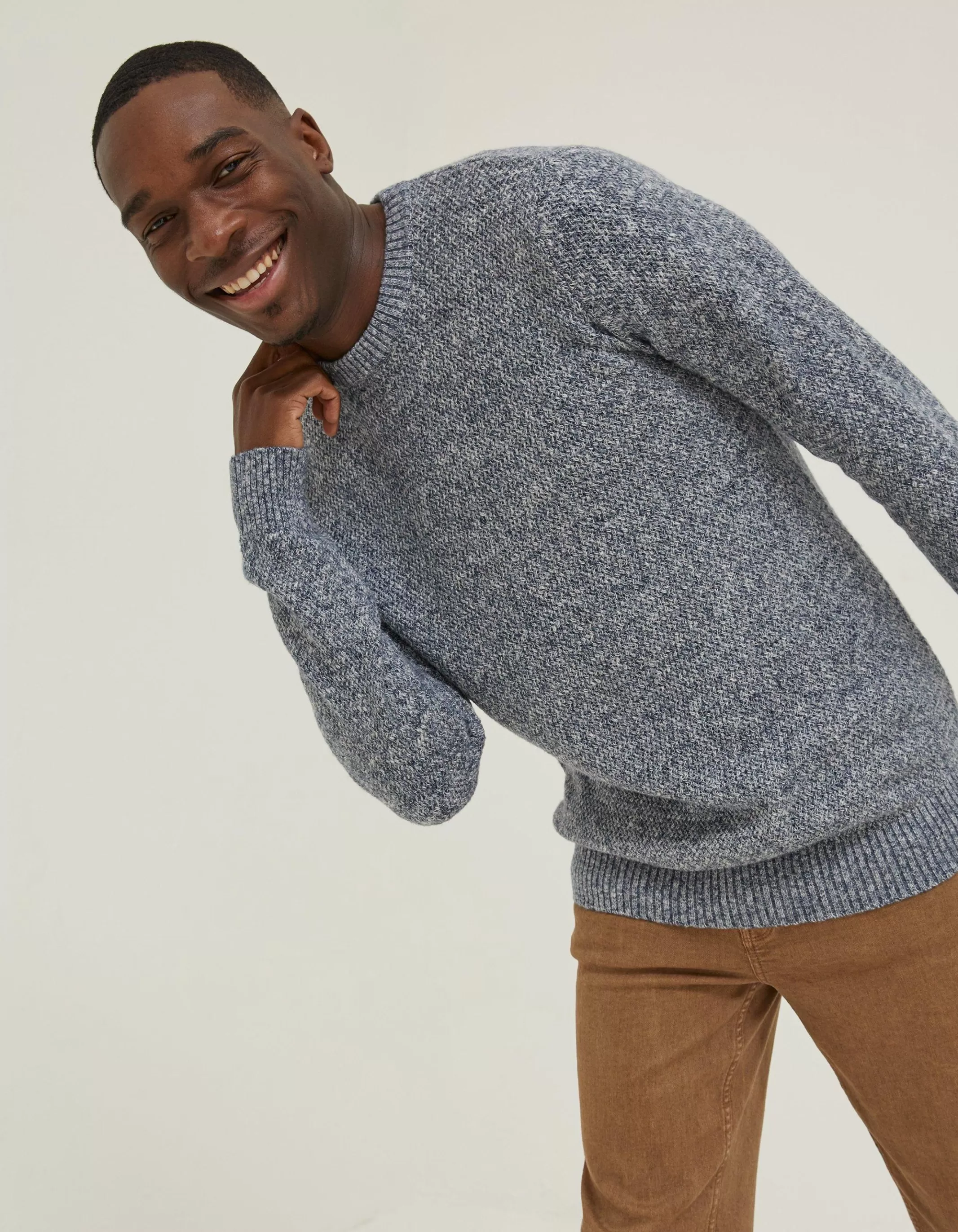 Cheap FatFace Hadleigh Jumper Navy