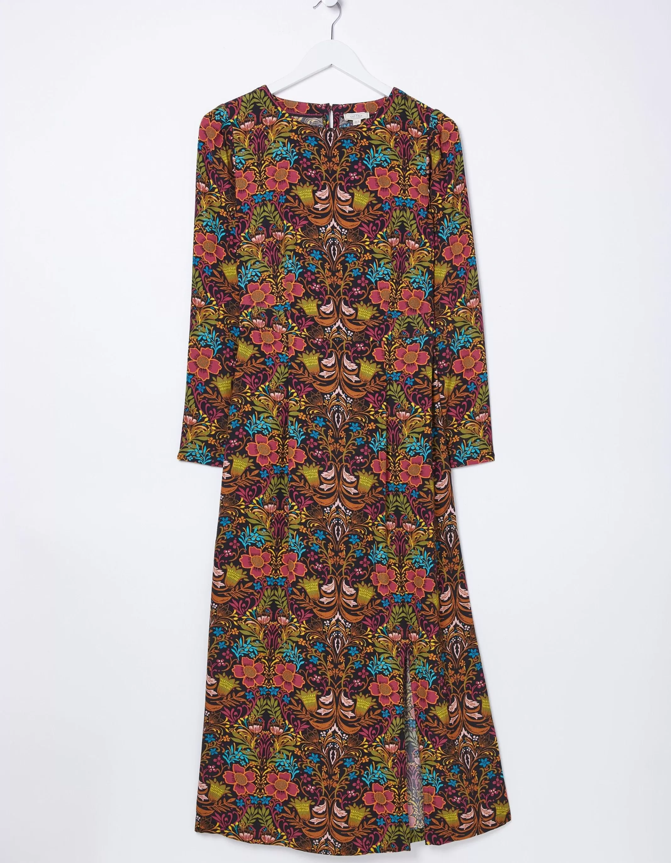 Online FatFace Haldon Art Floral Midi Dress Multi