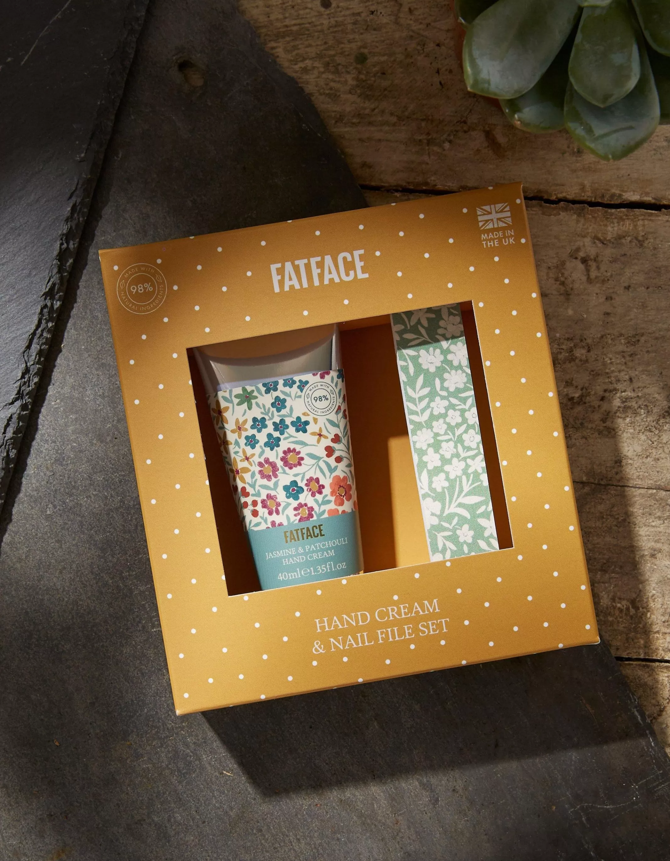 New FatFace Hand Cream And Nail File Set Multi