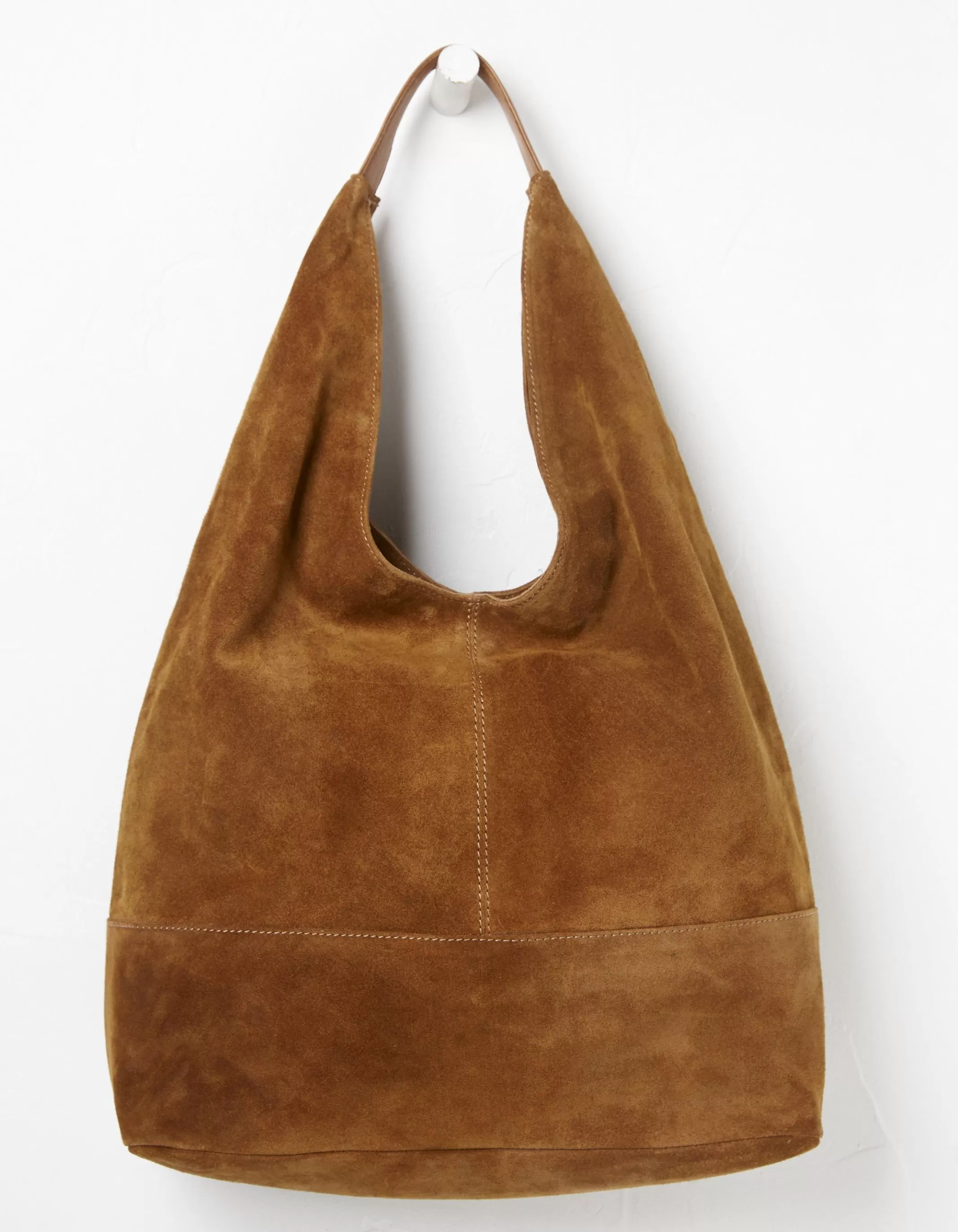 New FatFace Hattie Scoop Hobo Bag Tan