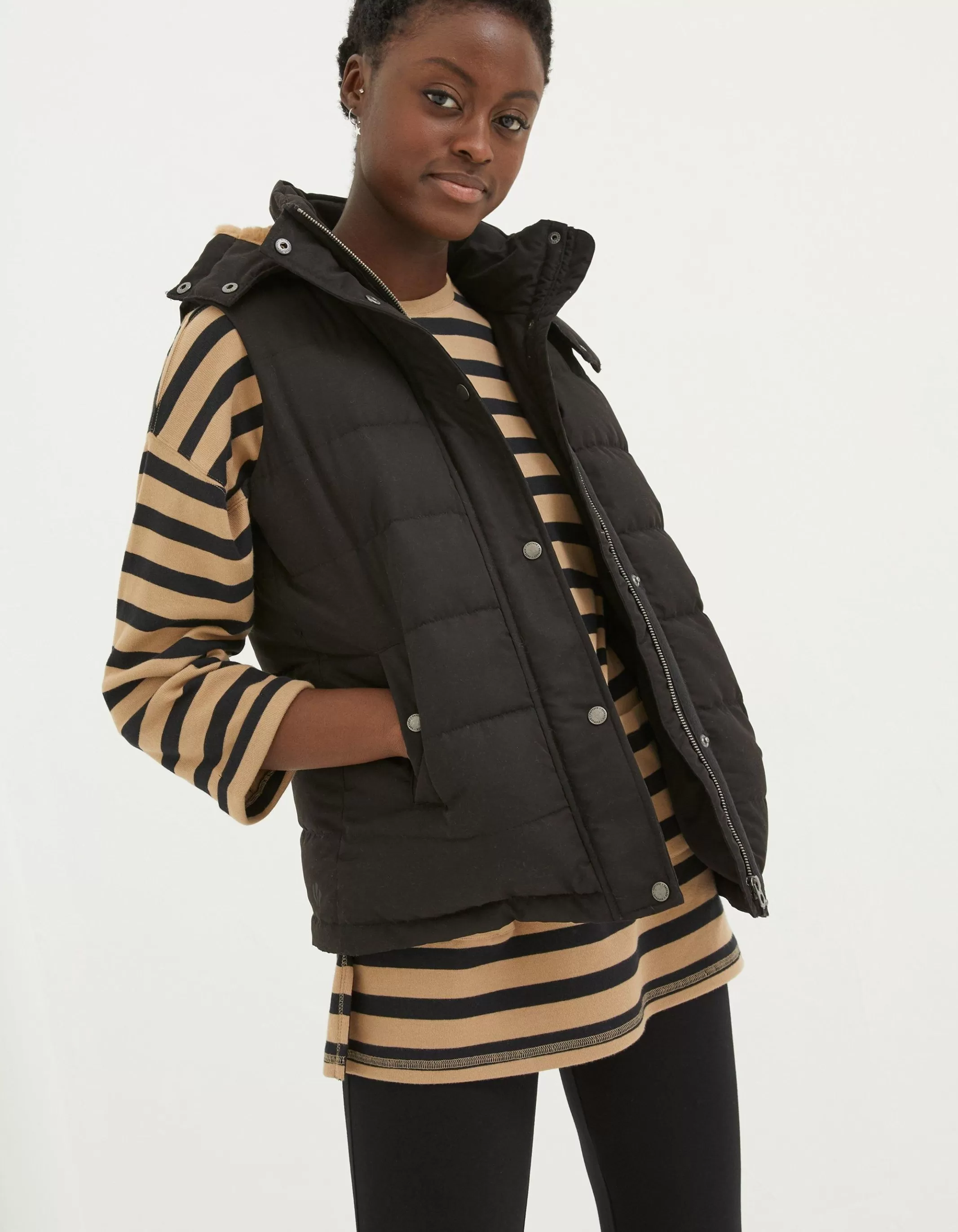 Flash Sale FatFace Hayley Gilet Black