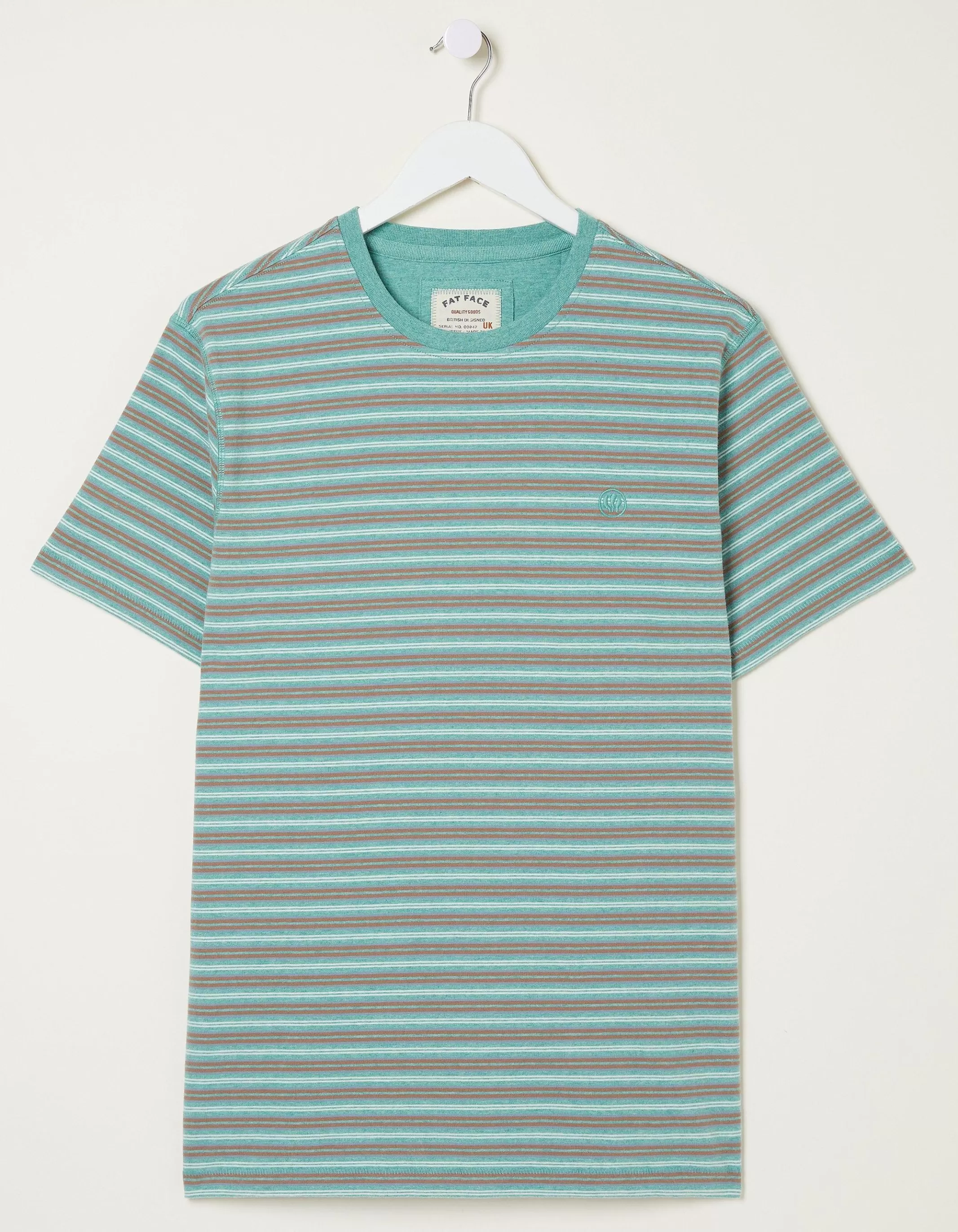 Best FatFace Haywood Stripe T-Shirt Light Green