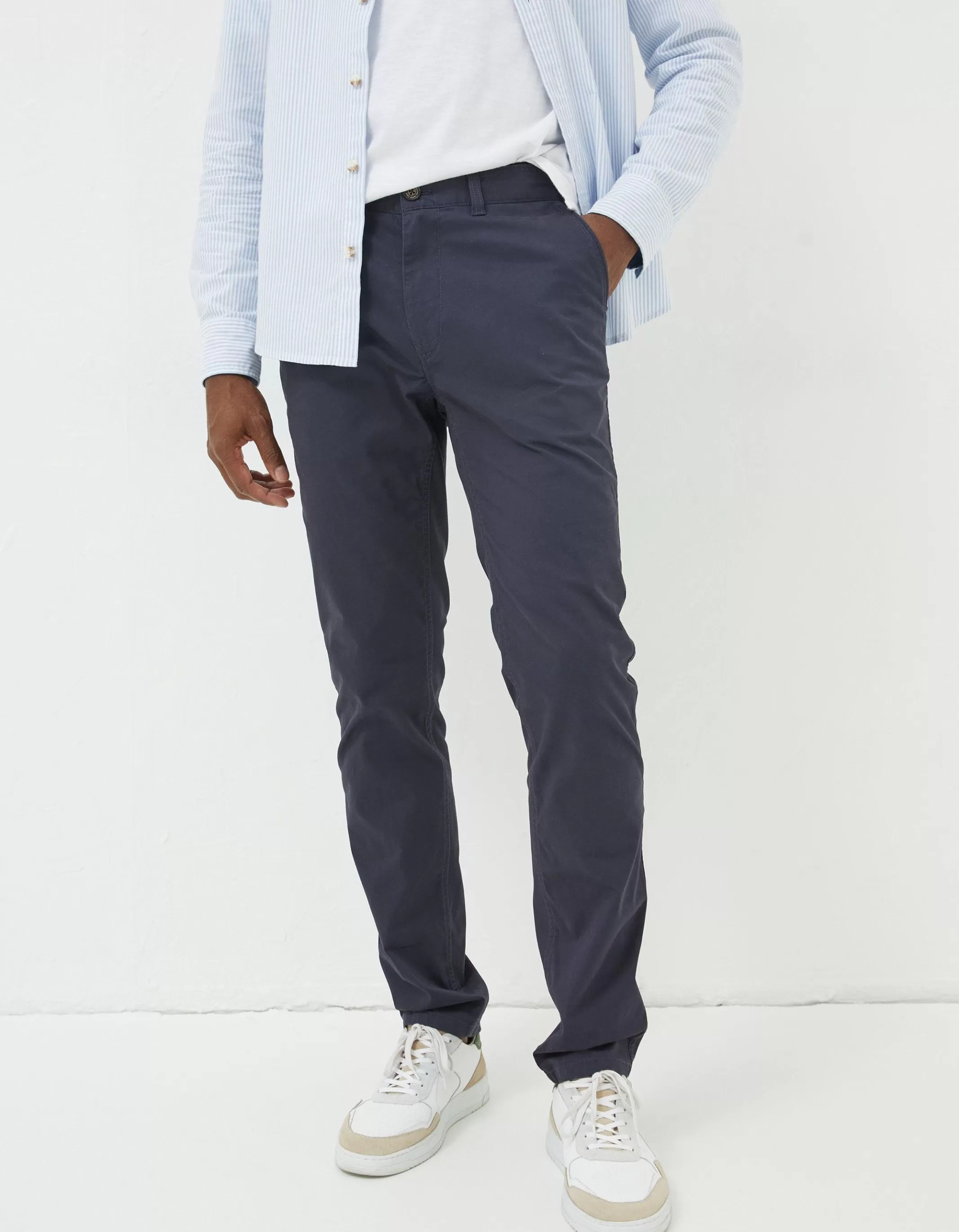 Best FatFace Heyshott Slim Chinos Navy