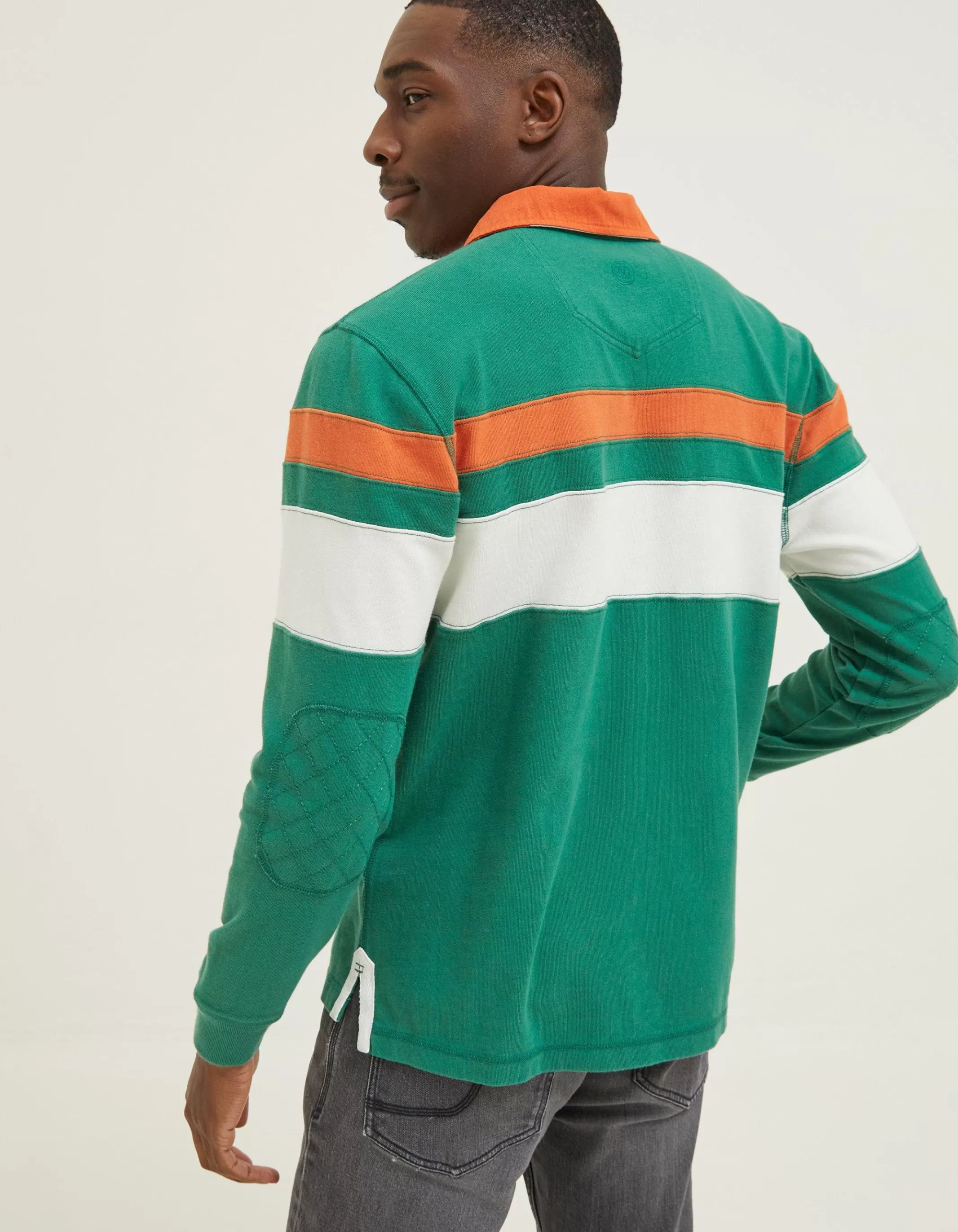 Hot FatFace Ireland Rugby Shirt Green