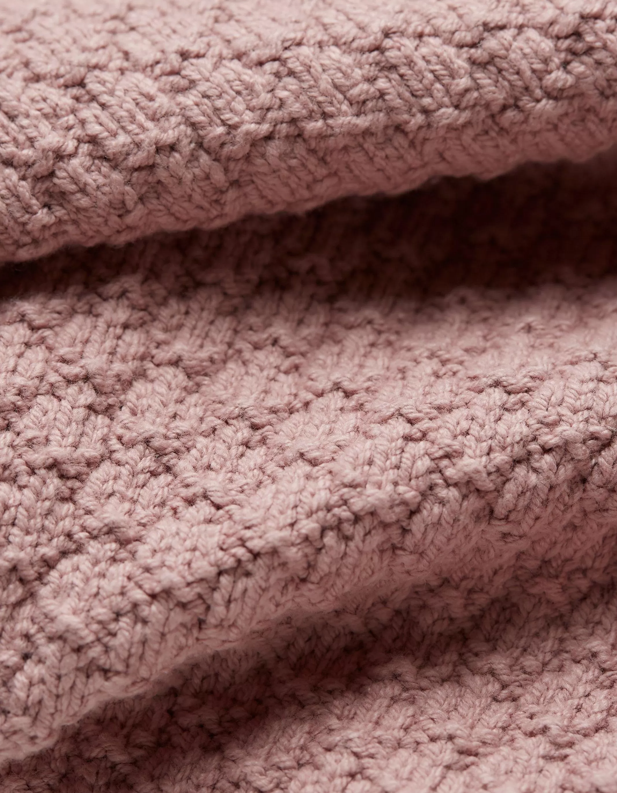 Best FatFace Josie V Neck Jumper Dusky Pink
